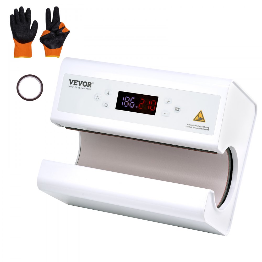 VEVOR Auto Tumbler Heat Press Machine 11-30oz Sublimation Mug Heat Press White - ZNKBJ30OZSLBSKYKRV1