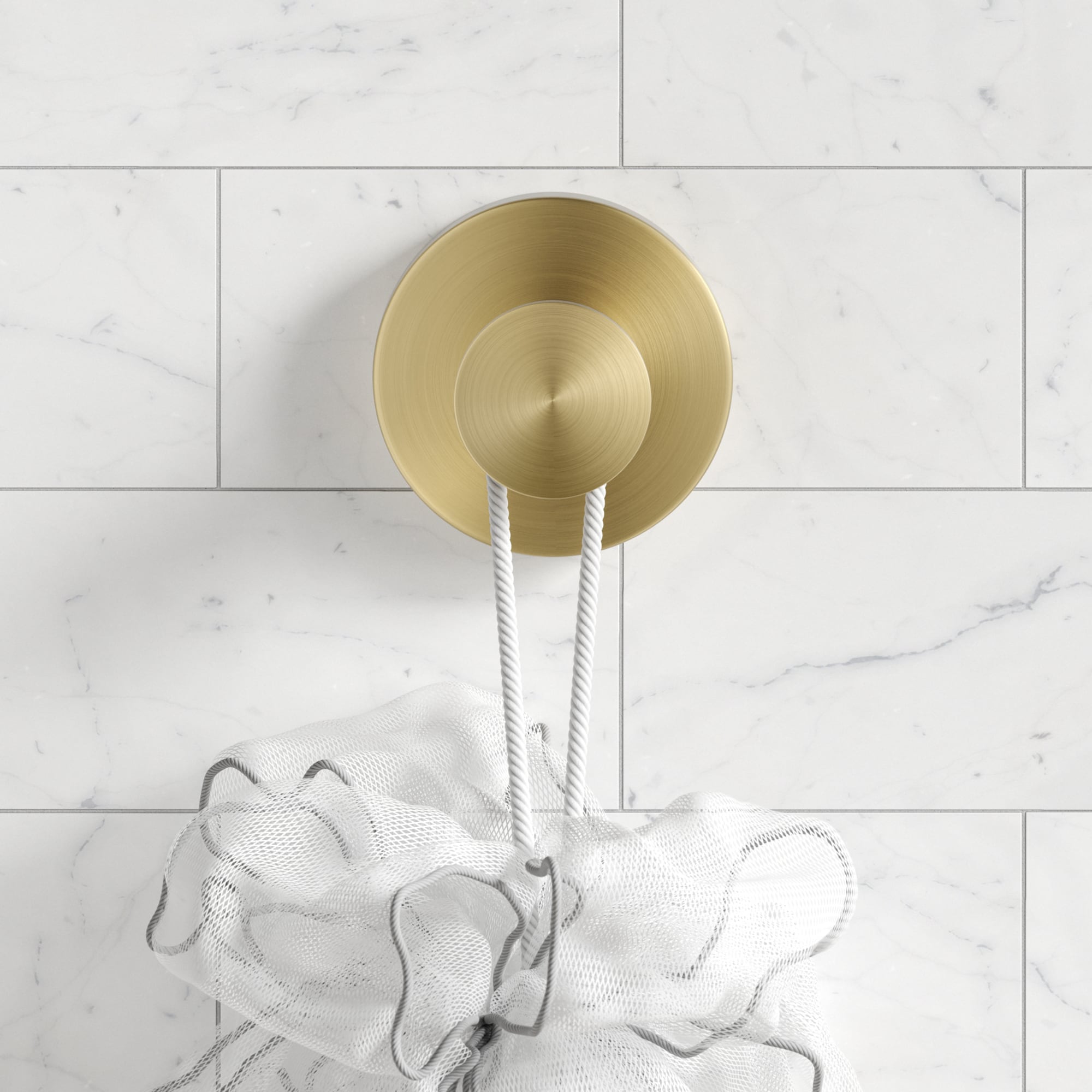 Gancho de Toalla de Montaje en Pared Kraus Elie en Acabado Dorado Cepillado