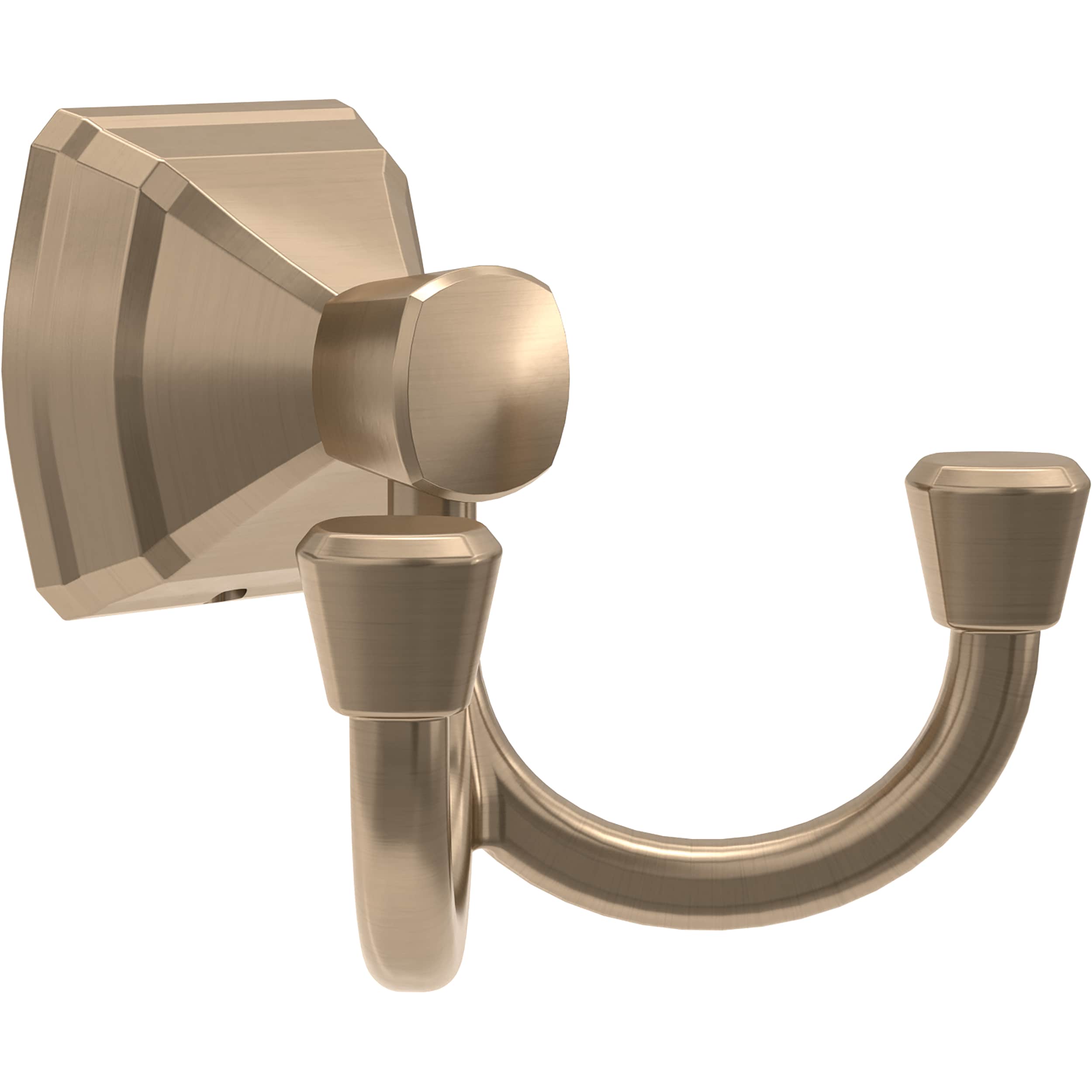 Gancho Doble Montado en Pared en Acabado Champagne Bronze para Toallas Delta Knoxville KNX35-CZ