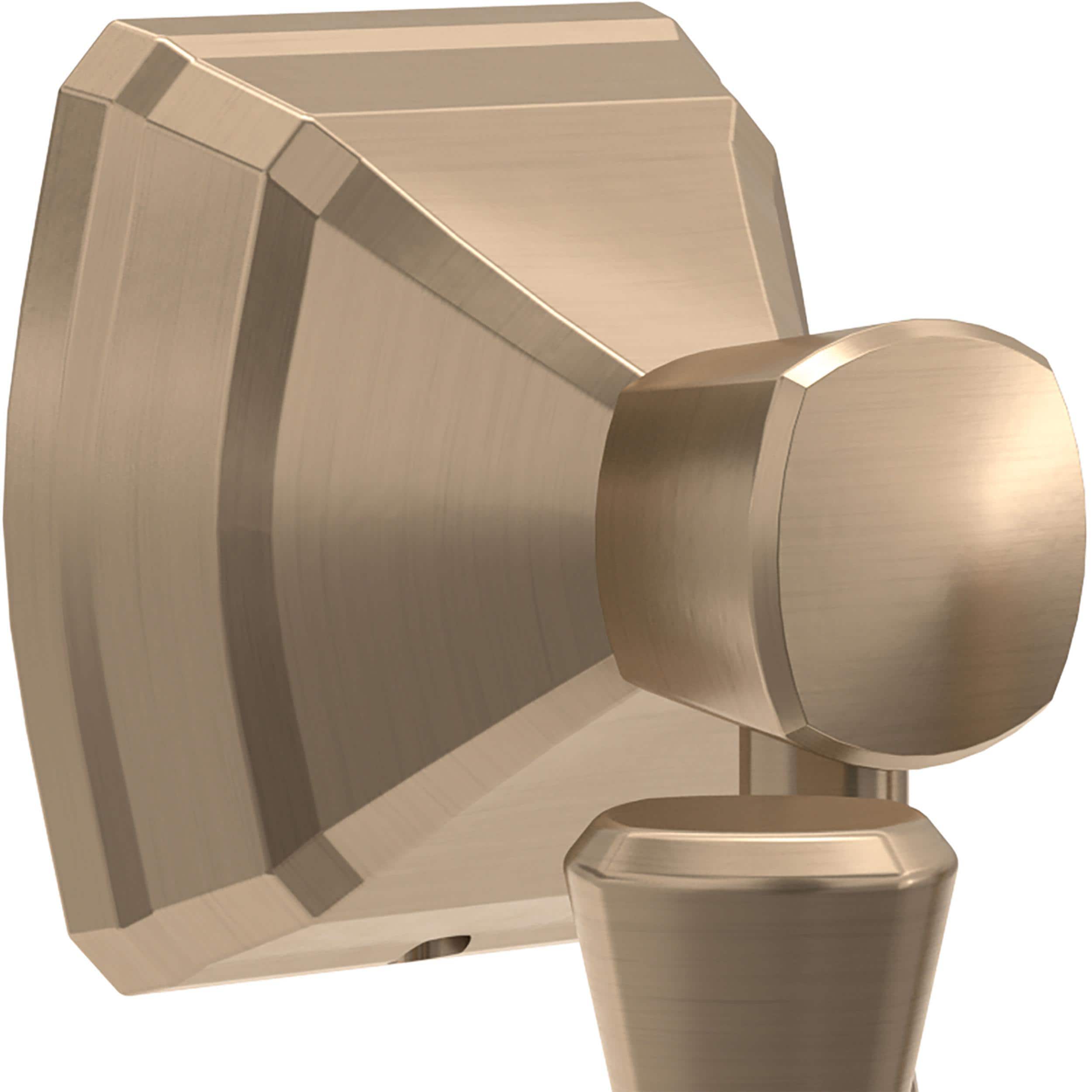 Gancho Doble Montado en Pared en Acabado Champagne Bronze para Toallas Delta Knoxville KNX35-CZ