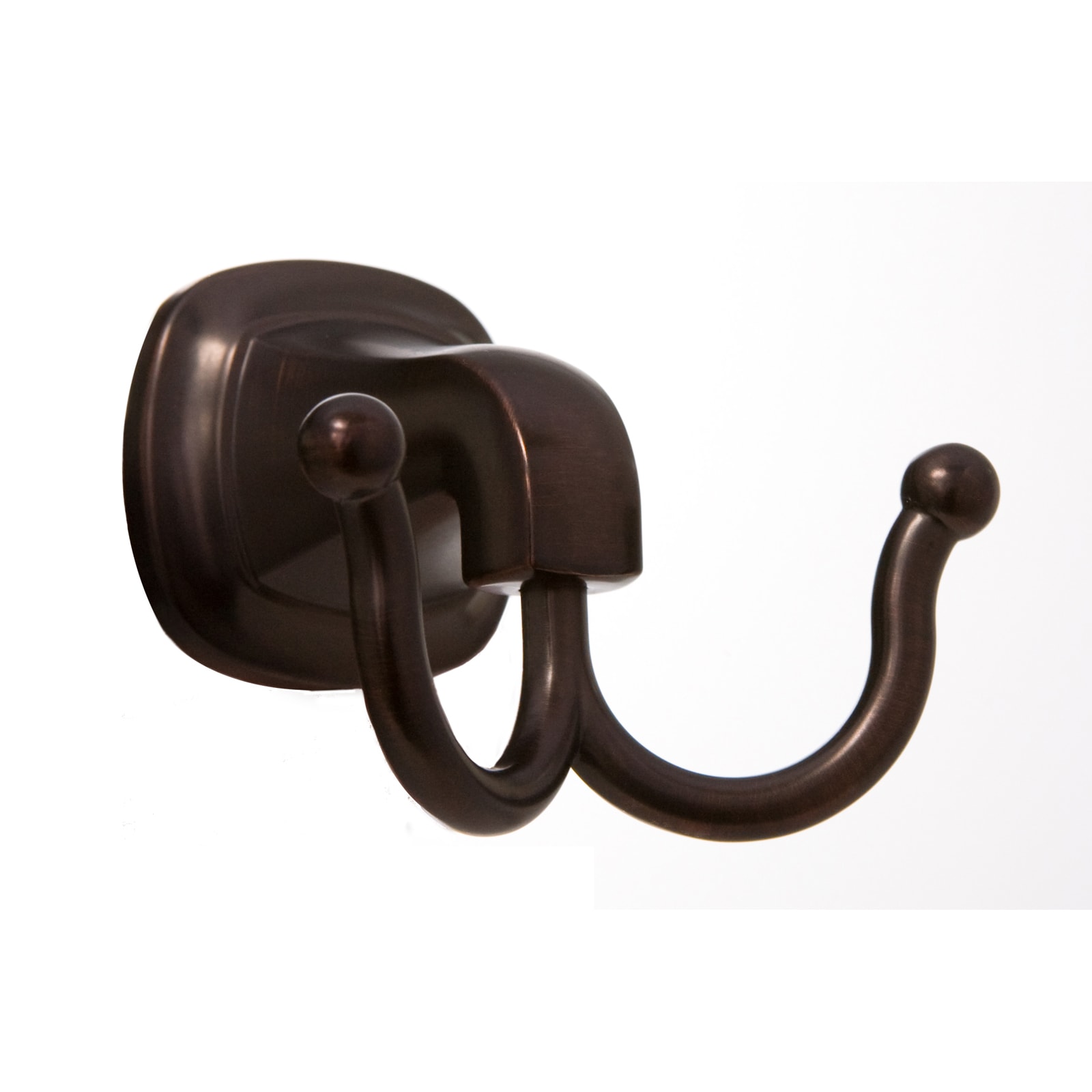 Gancho doble para toalla en acabado aceite frotado bronce montaje en pared ARISTA Belding BA5703-RHKDJ-ORB