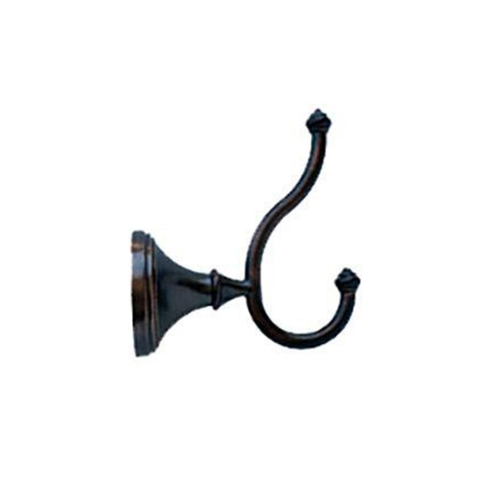 Gancho para toalla de montaje en pared doble en bronce aceitado Annchester de ARISTA