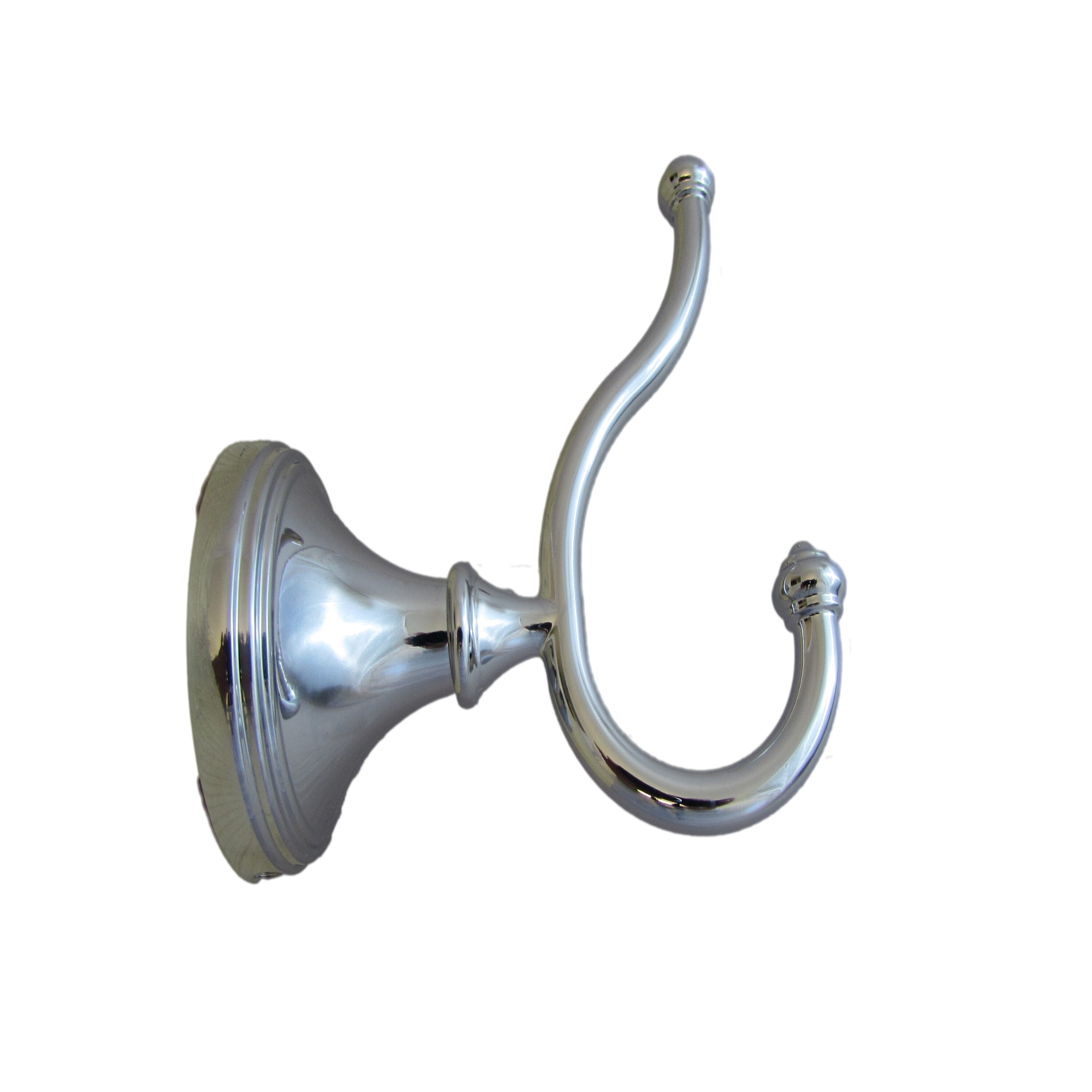 Colgador de toallas de doble gancho Annchester Chrome de ARISTA - Montaje en pared BA5301-RHKJ-CH