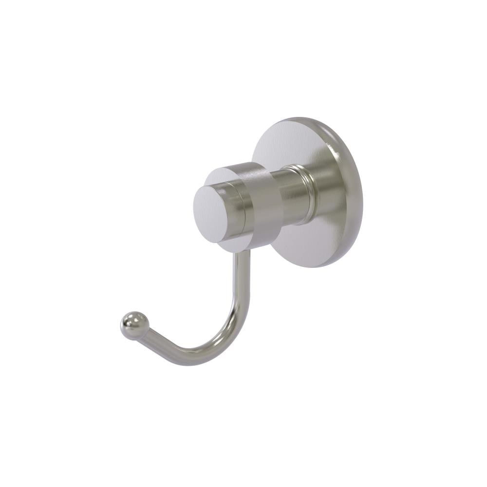 Gancho de toalla de montaje en pared de níquel satinado de Allied Brass Mercury.