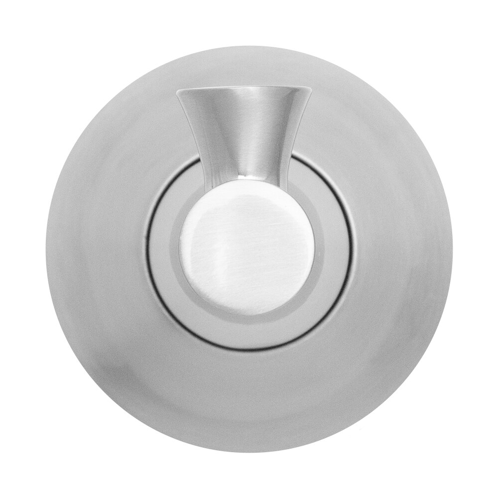 Percha de toalla de montaje en pared individual ARISTA Arlington en níquel satinado