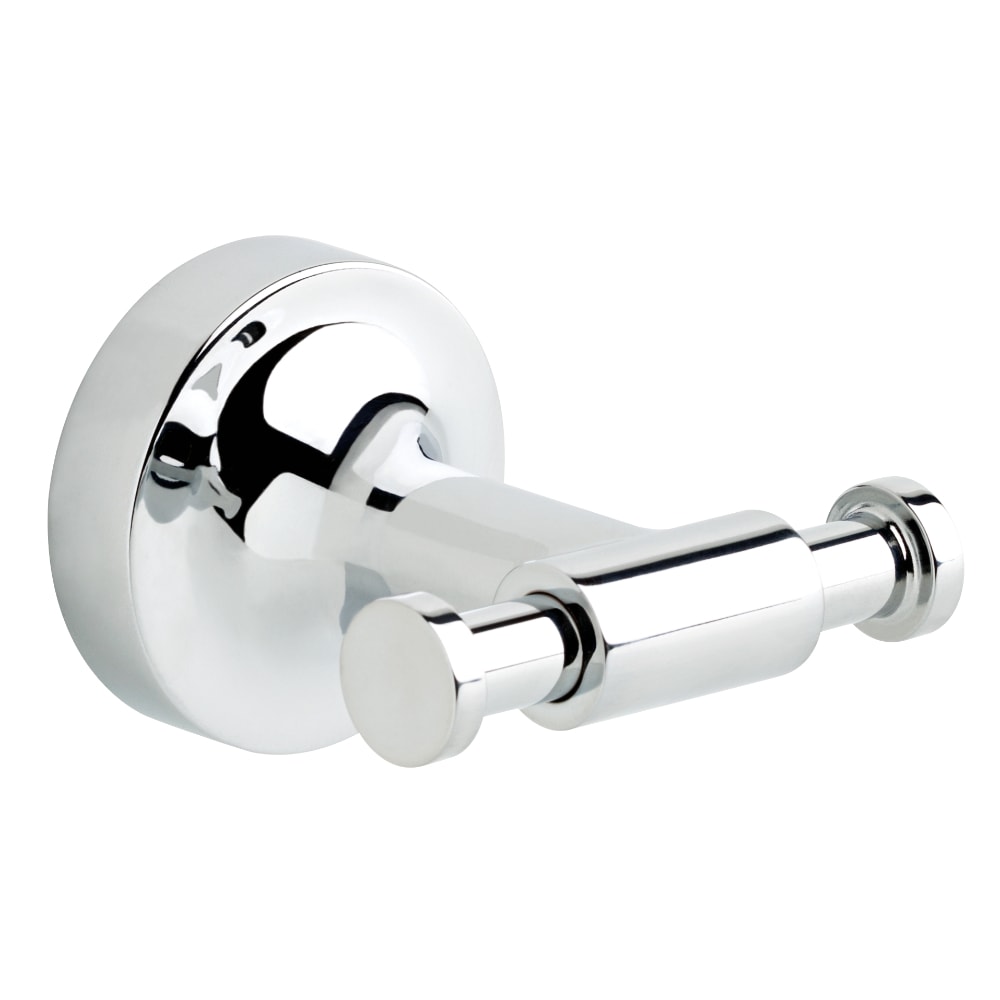 Doble Gancho para Toallas de Montaje en Pared Franklin Brass Voisin en Cromo Pulido VOI35-PC