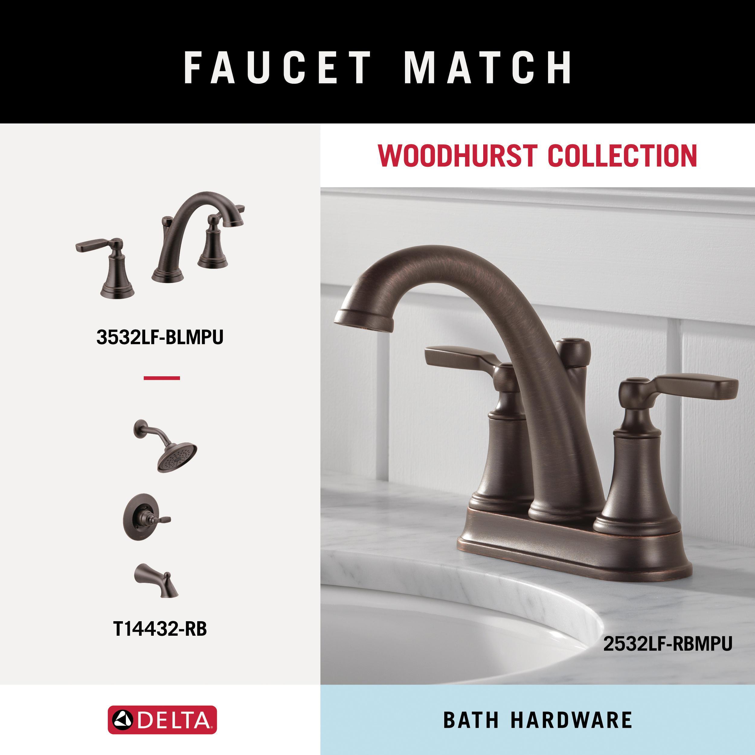 Percha de baño de montaje en pared en bronce veneciano de una sola aguja Woodhurst de Delta