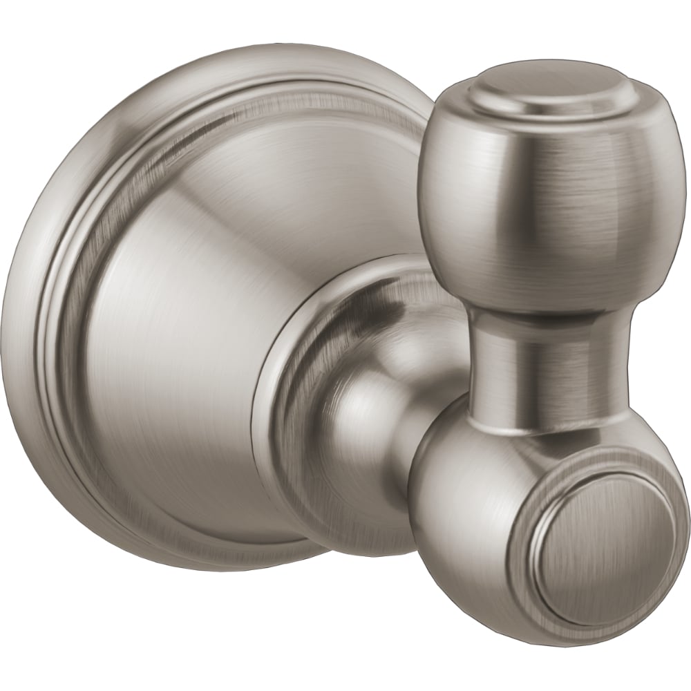 Percha de toalla de pared de acero inoxidable brillante de Delta Woodhurst
