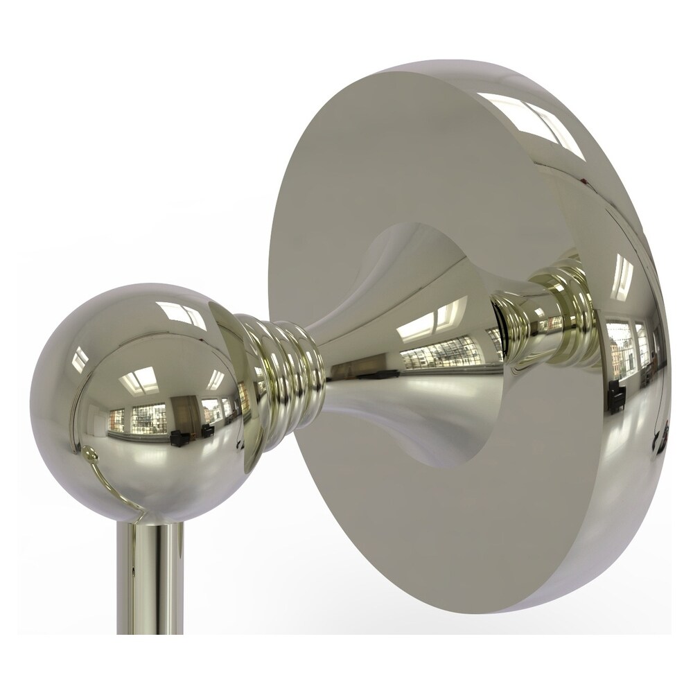 Gancho para toalla de pared individual de níquel pulido Allied Brass Shadwell