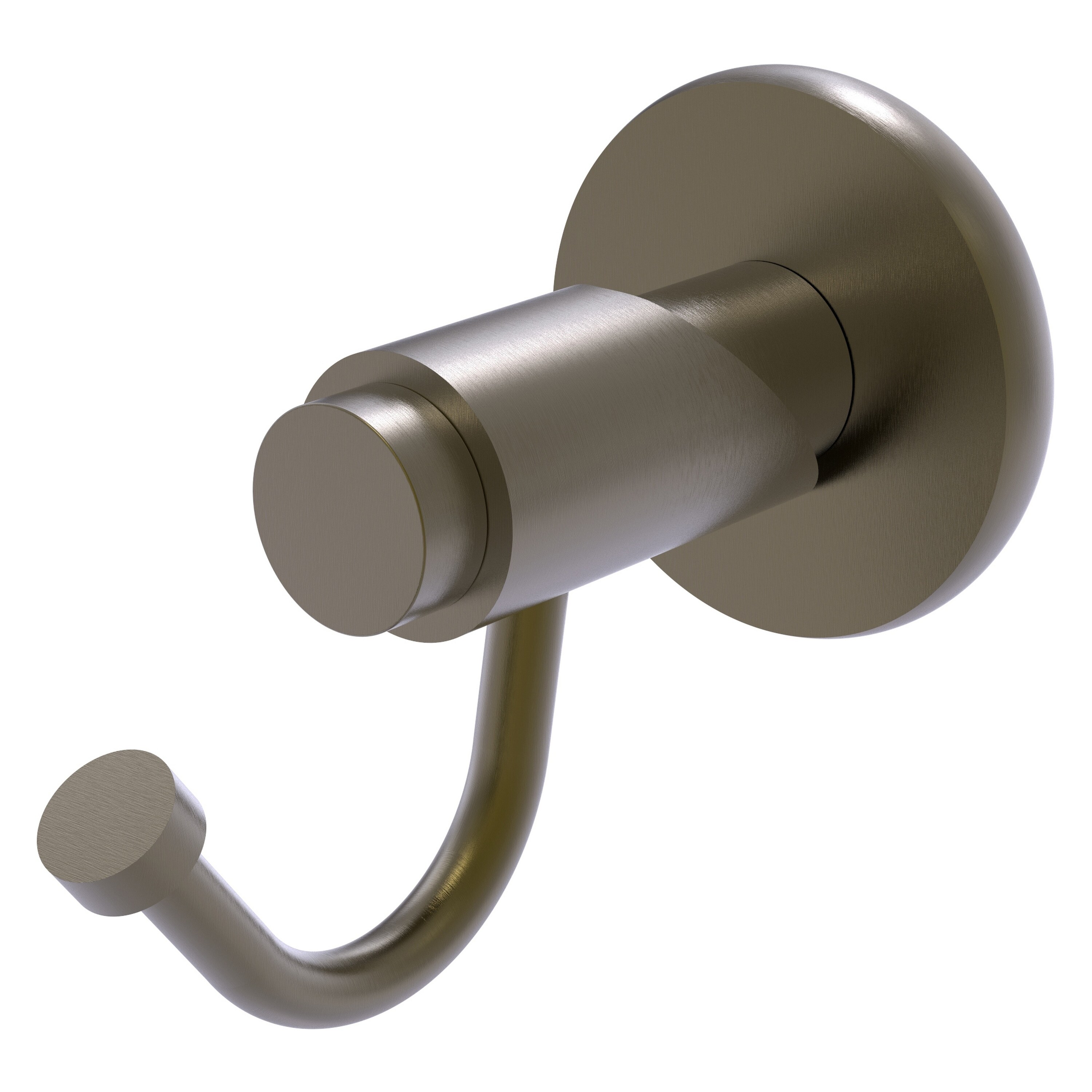 Colgador de Toallas de Pared Individual en Latón Antiguo - Allied Brass Tribecca TR-20-ABR