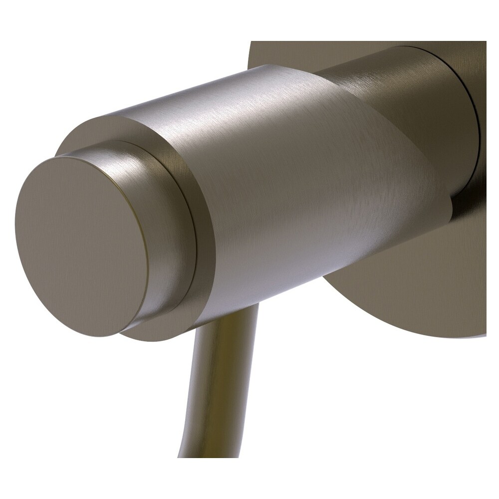 Colgador de Toallas de Pared Individual en Latón Antiguo - Allied Brass Tribecca TR-20-ABR