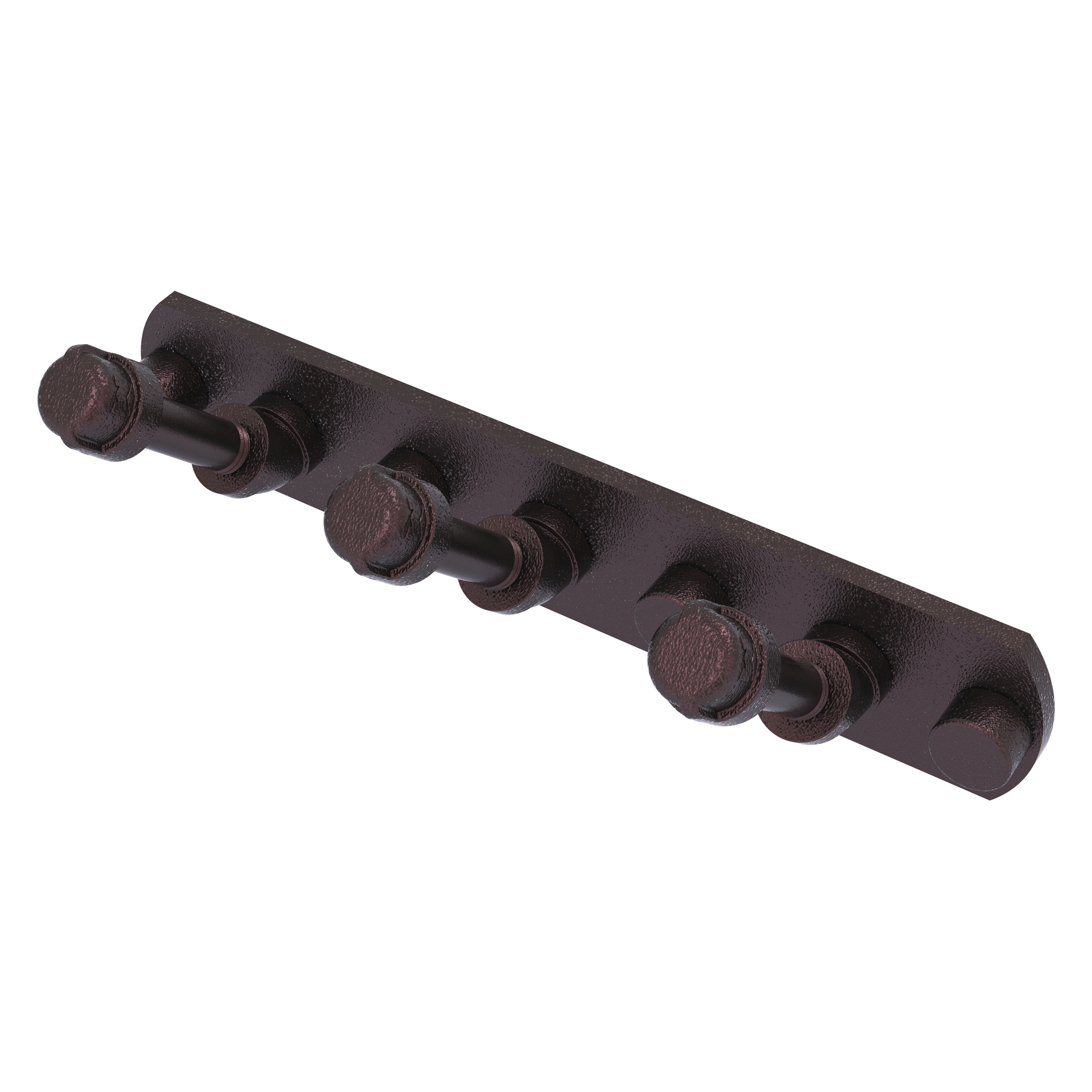 Percha de Toalla Triple de Montaje en Pared en Bronce Antiguo de la Línea Pipeline de Allied Brass