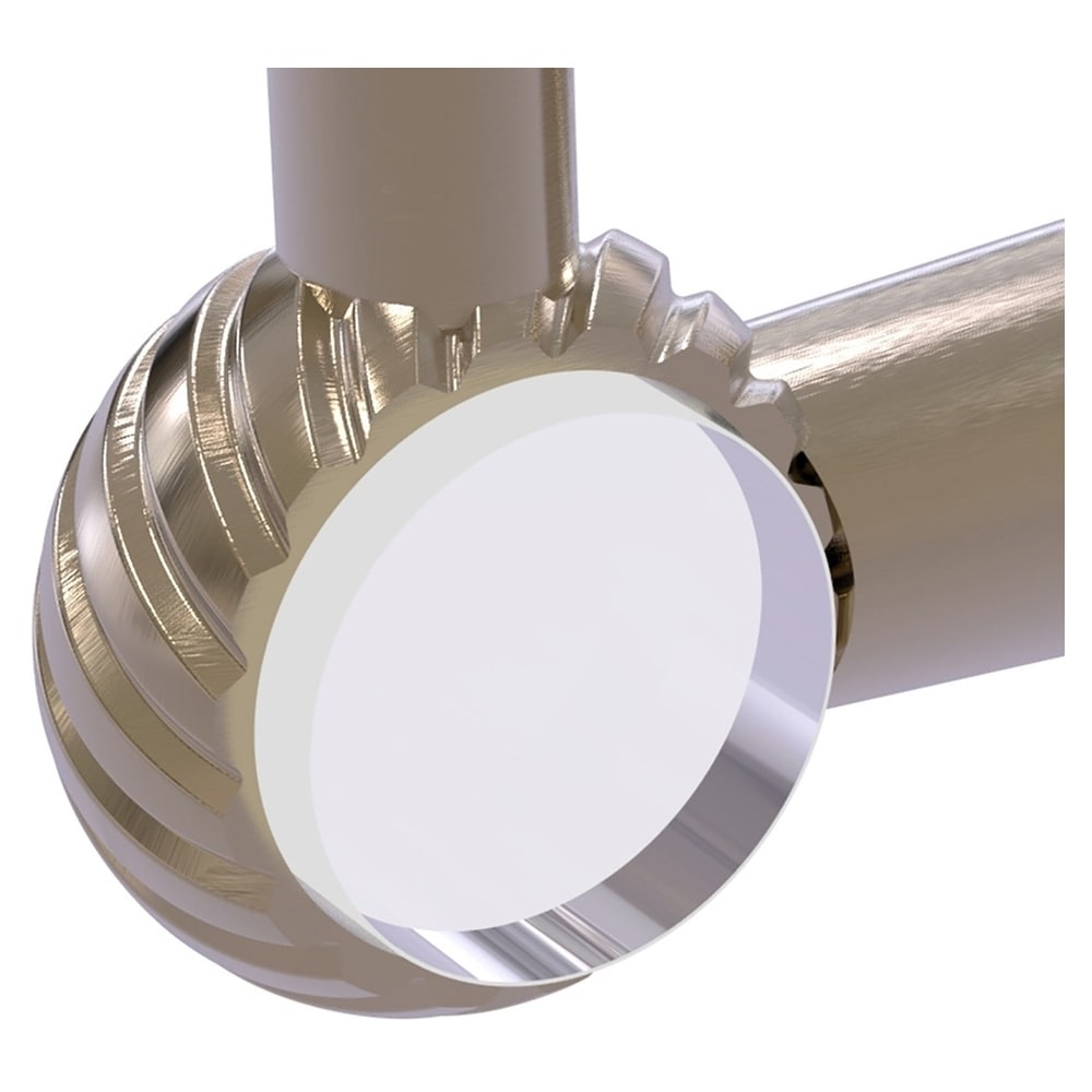 Percha de Toalla de Pared Individual en Antique Pewter de Allied Brass Pacific Beach