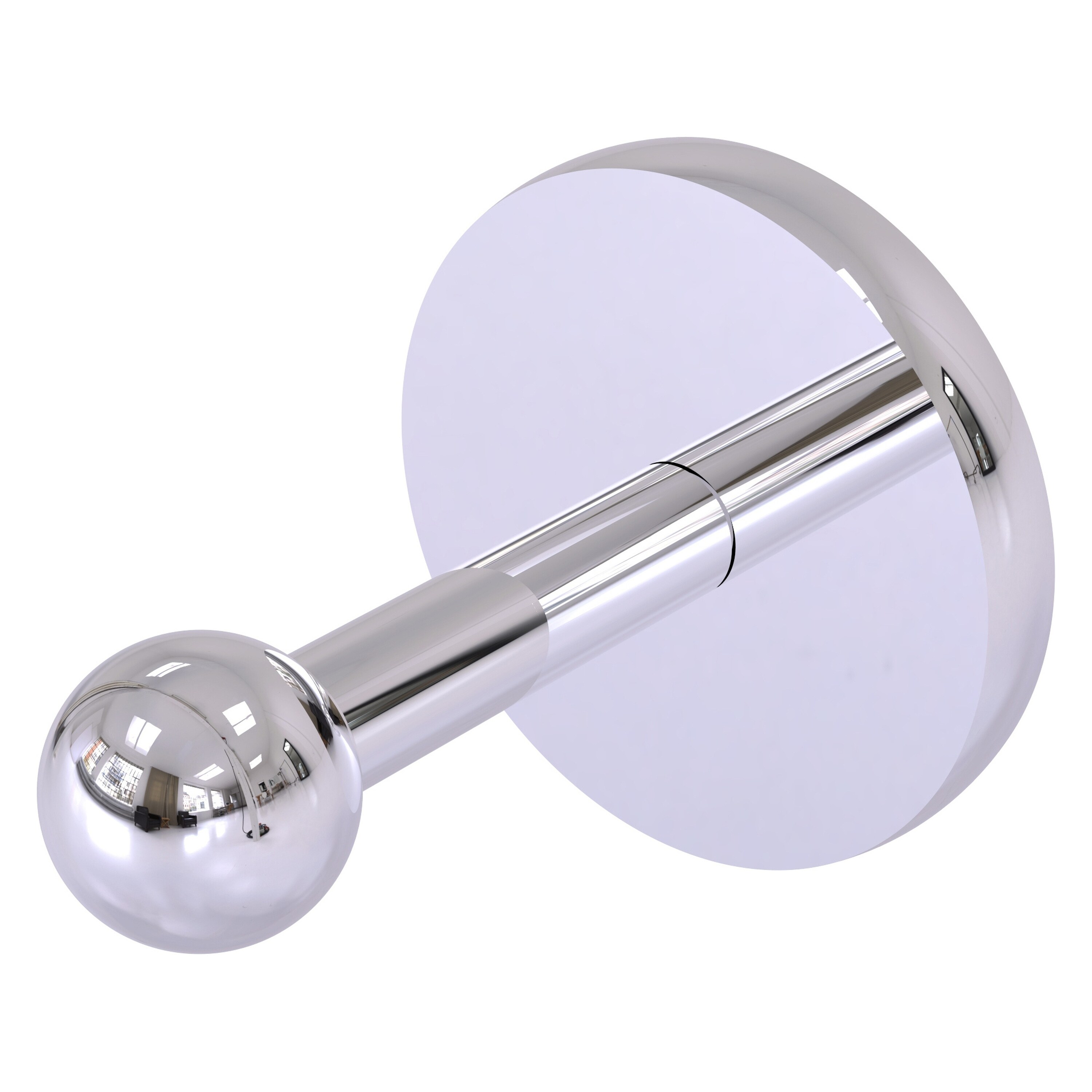 Percha para toalla de pared con un gancho individual en cromo pulido de la línea Prestige Skyline de Allied Brass