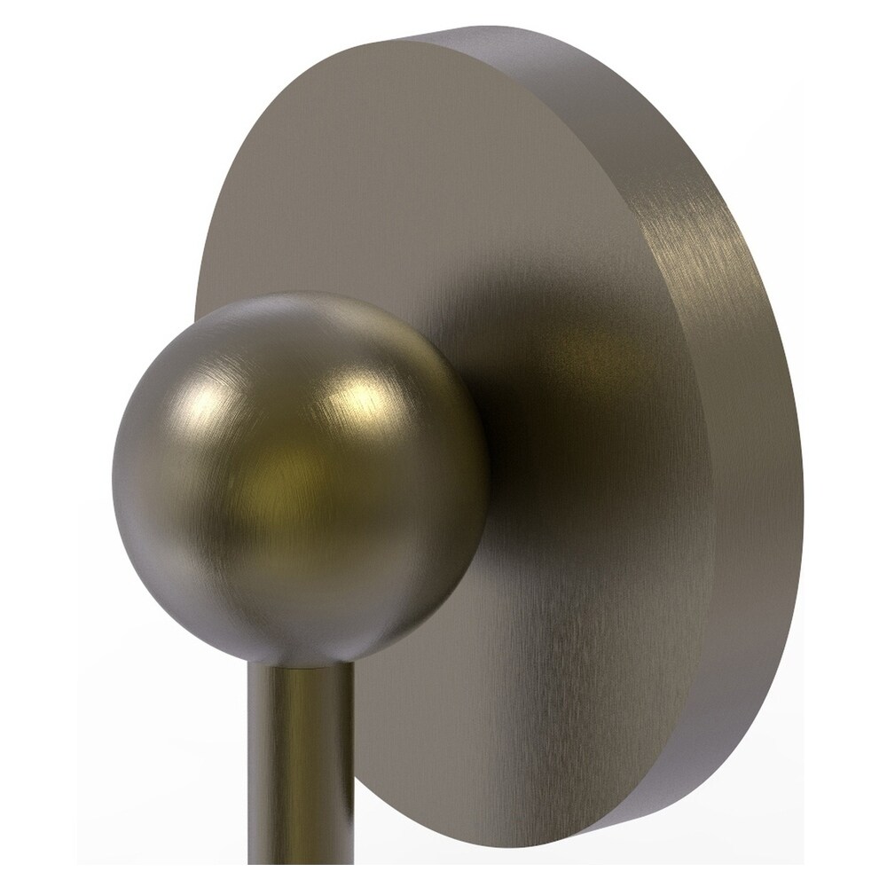 Gancho de Toalla de Pared Individual en Latón Antiguo Prestige Skyline de Allied Brass