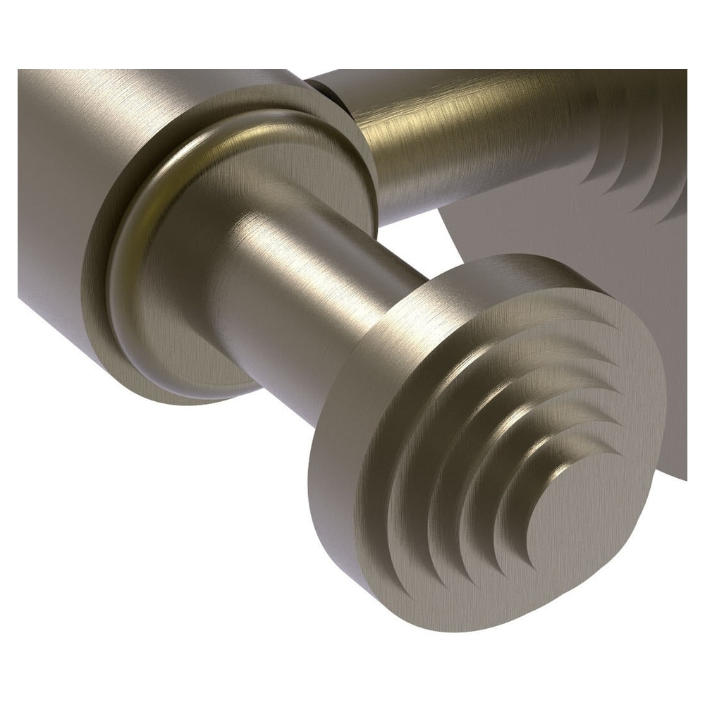 Gancho doble de montaje en pared con acabado en latón antiguo Southbeach de Allied Brass - SB-22-ABR