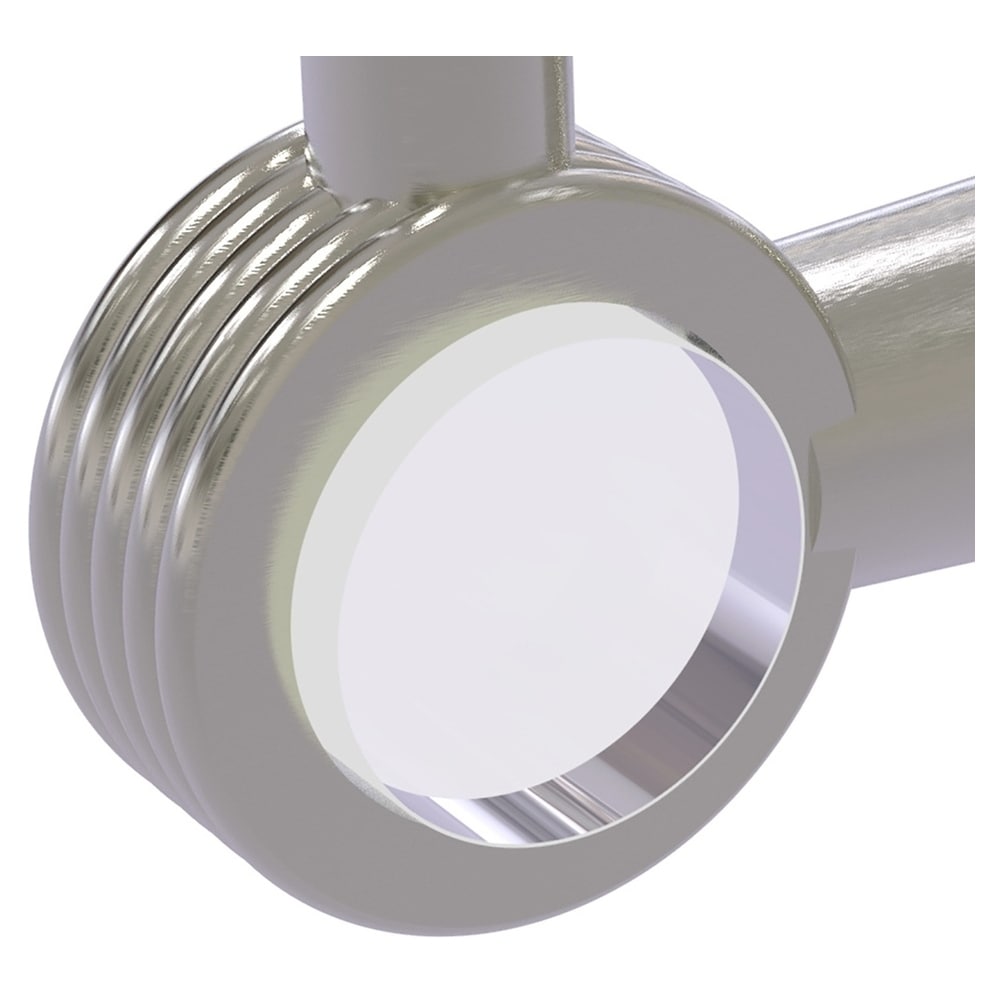 Percha para toalla de montaje en pared de un solo gancho en níquel satinado de Allied Brass Pacific Beach PB-20G-SN.