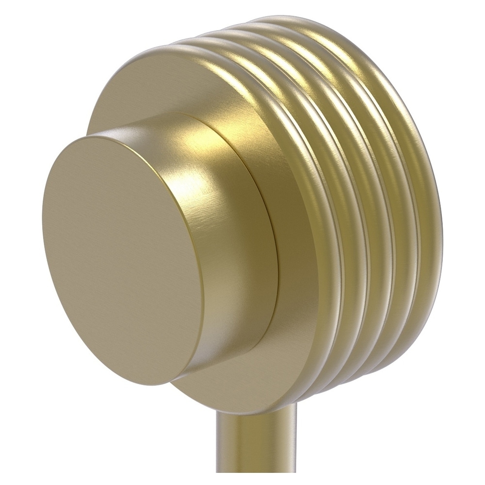 Percha para toalla de montaje en pared individual en latón satinado de estilo Venus - Latón satinado