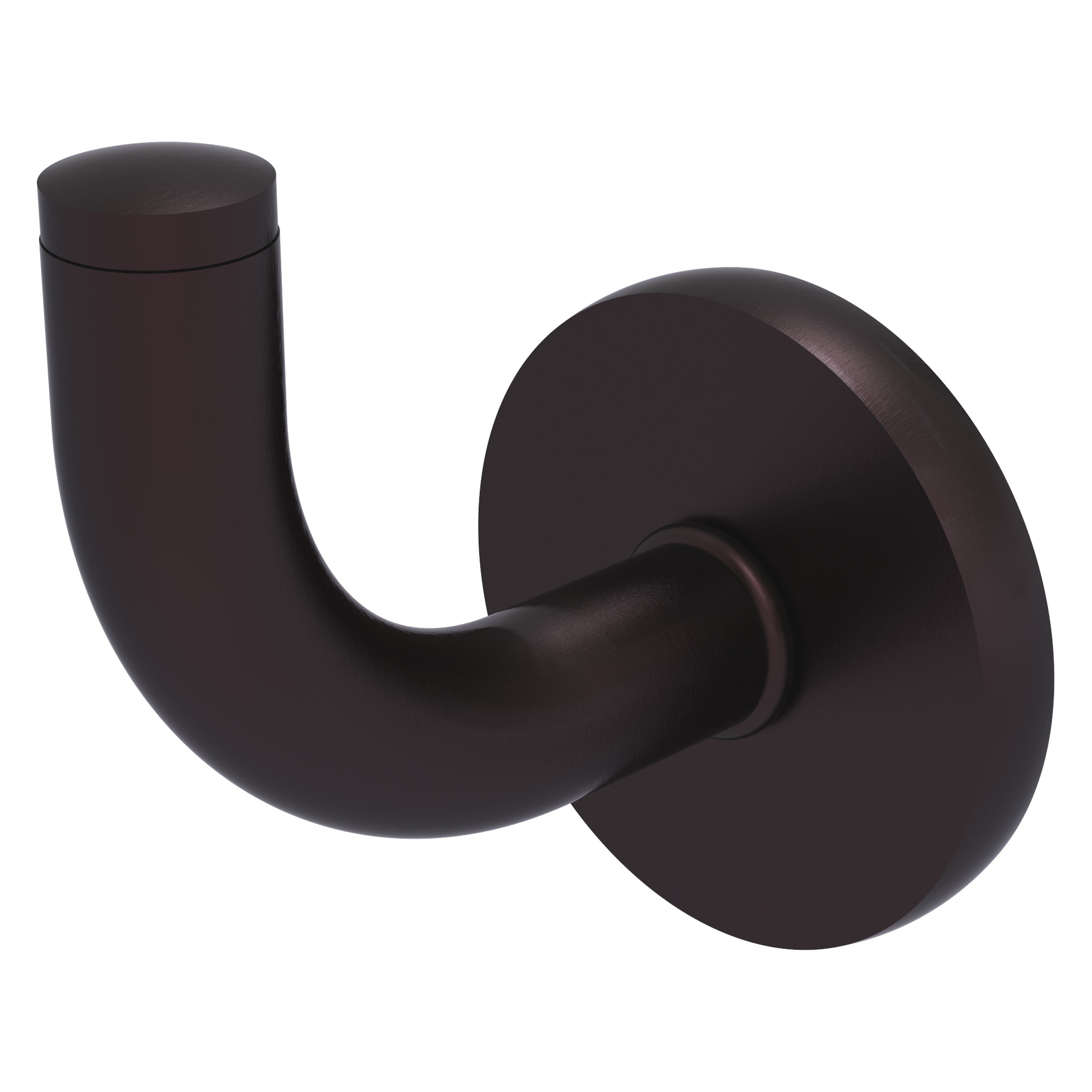 Colgador de toallas de pared Allied Brass Remi en bronce antiguo con un gancho - RM-20-ABZ