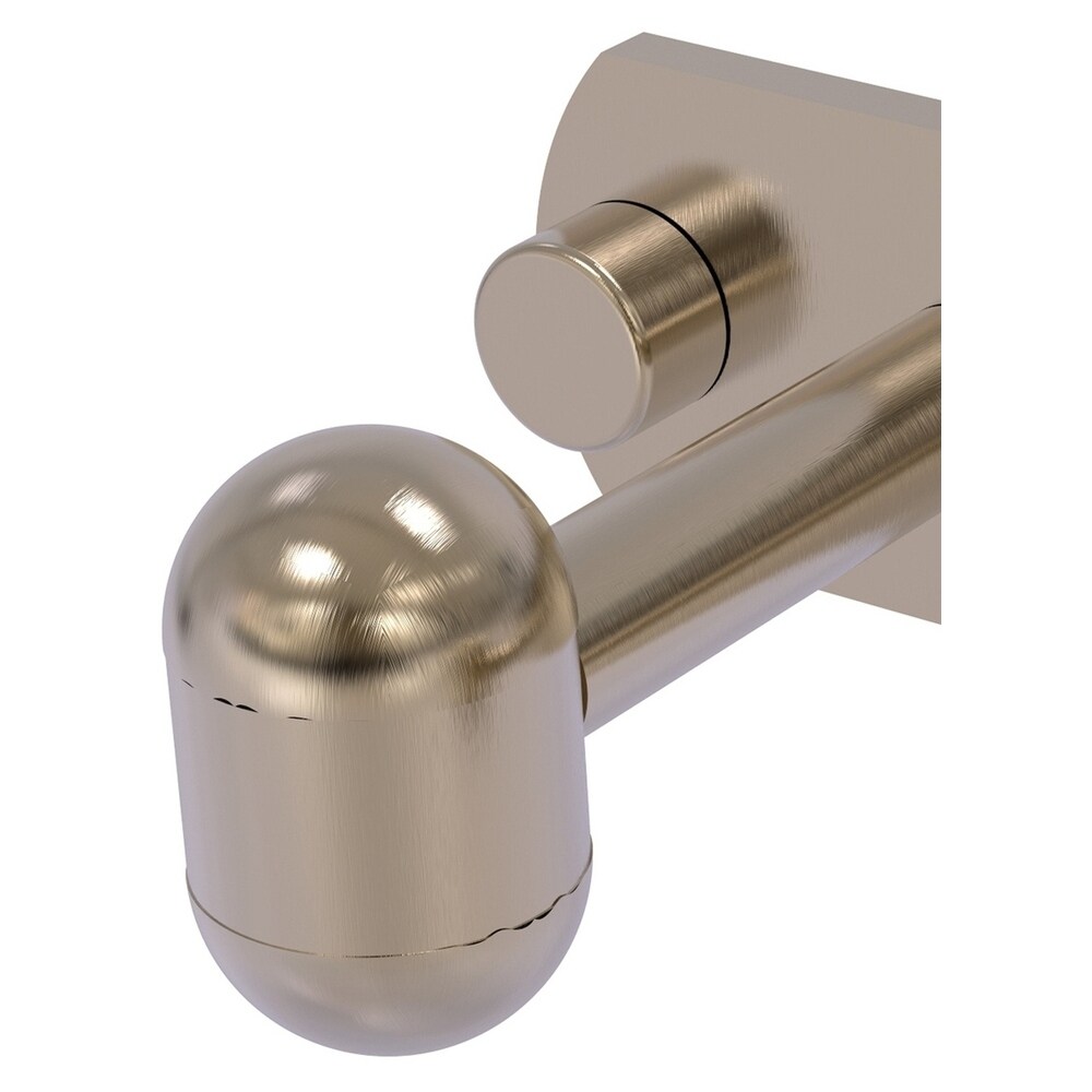 Gancho de Toalla de Pared Doble en Pewter Antiguo Tango de Brass Allied TA-20-2-PEW