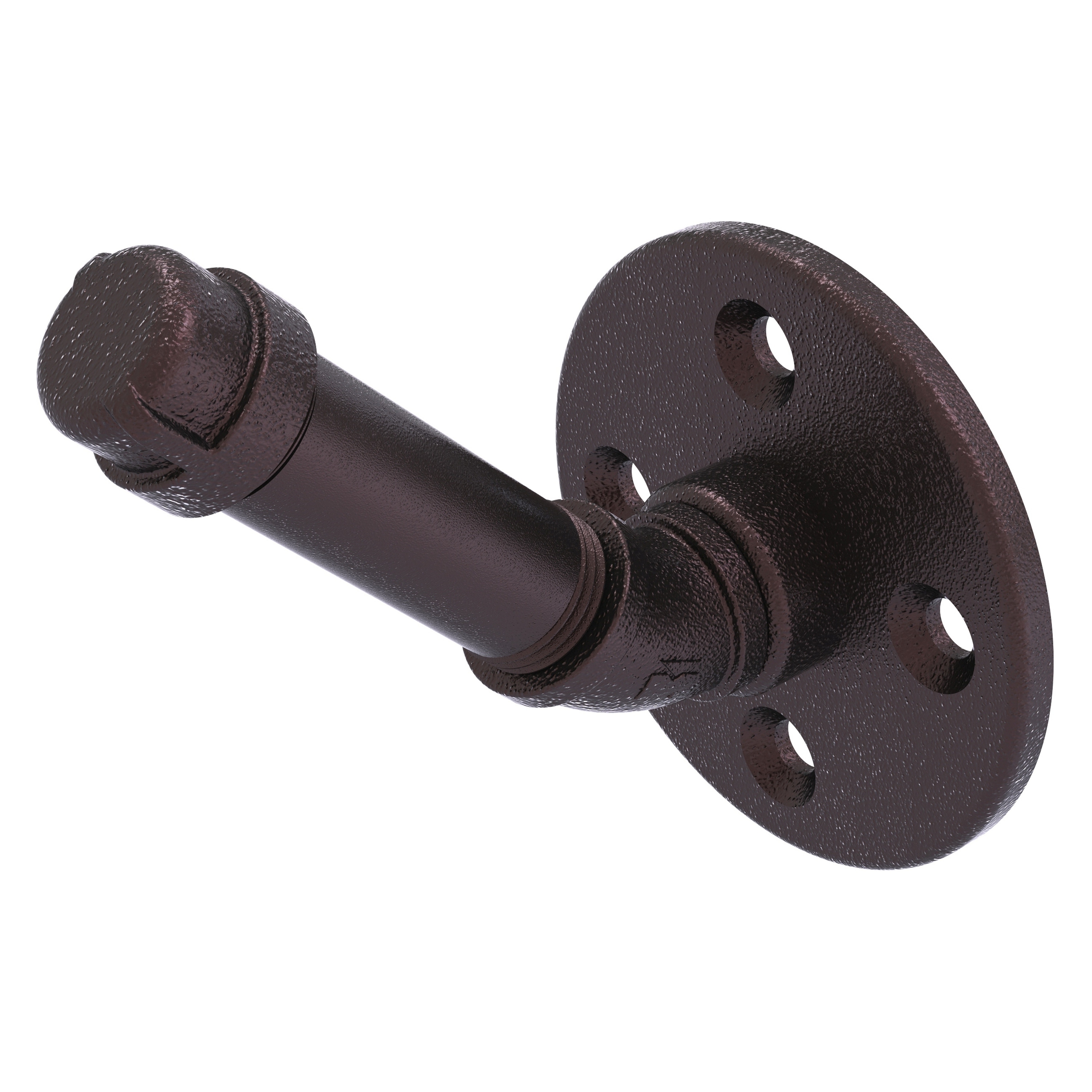 "Gancho de Toalla de Pared Sencillo en Bronce Antiguo de la Línea Pipeline de Allied Brass P-300-HK-ABZ"