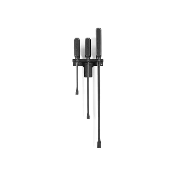 Tekton Angled End Handled Pry Bar Set with Wall Hanger, 3-Piece (12, 17, 25 in.) - LSQ96503