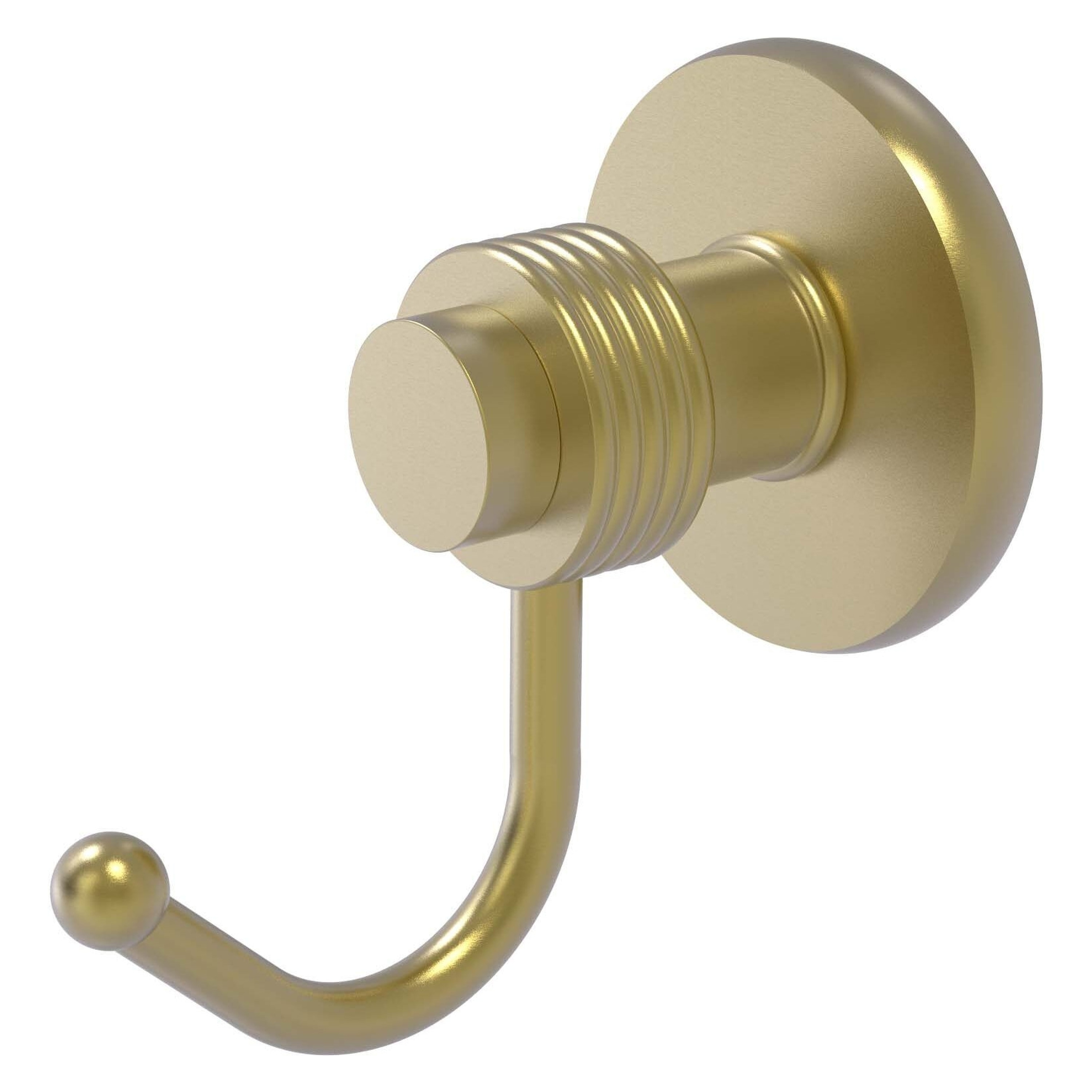 Percha de toalla de montaje en pared única en color bronce satinado de latón Allied Brass Mercury