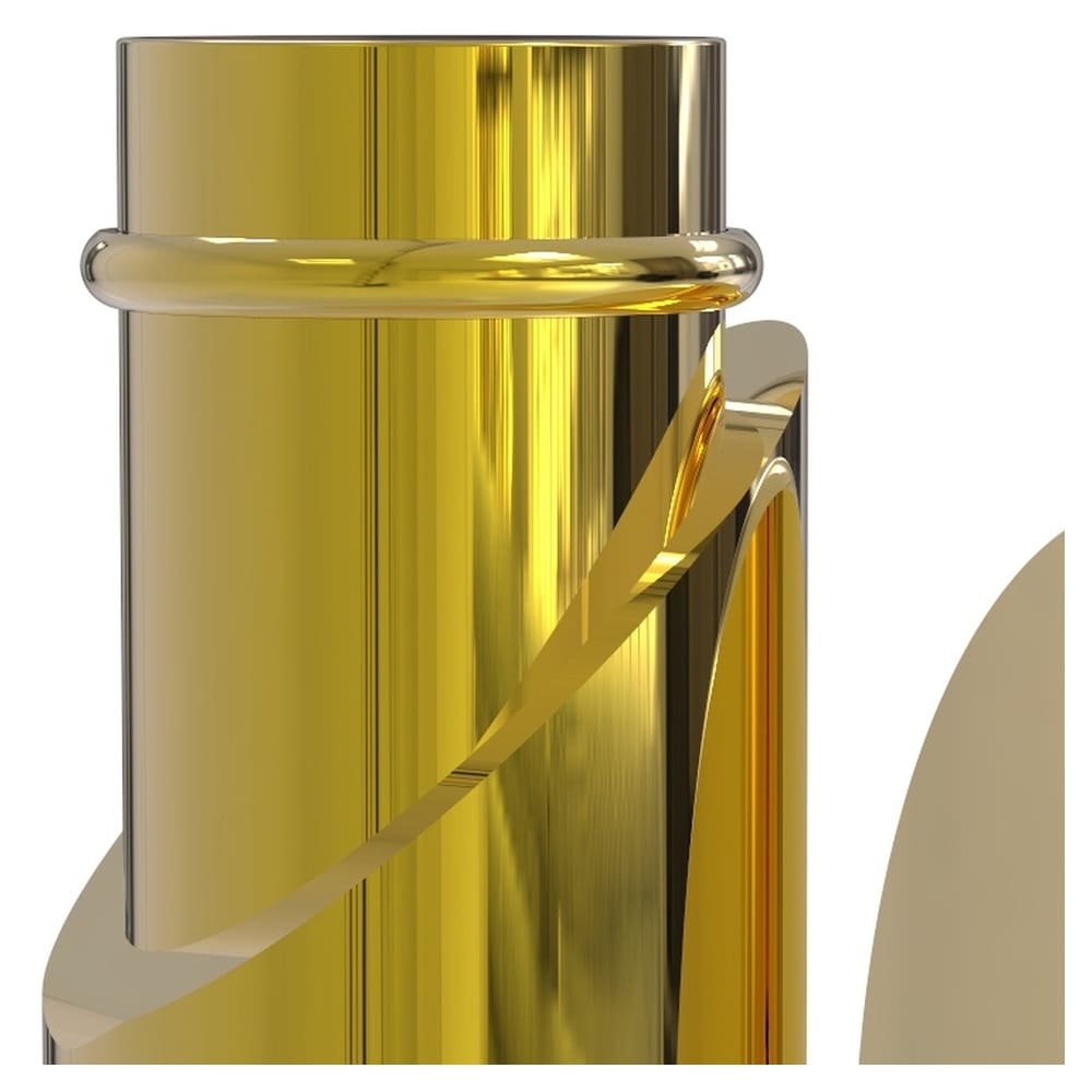 Gancho para toalla de pared individual en latón pulido de la línea Tribecca de Allied Brass TR-20A-PB