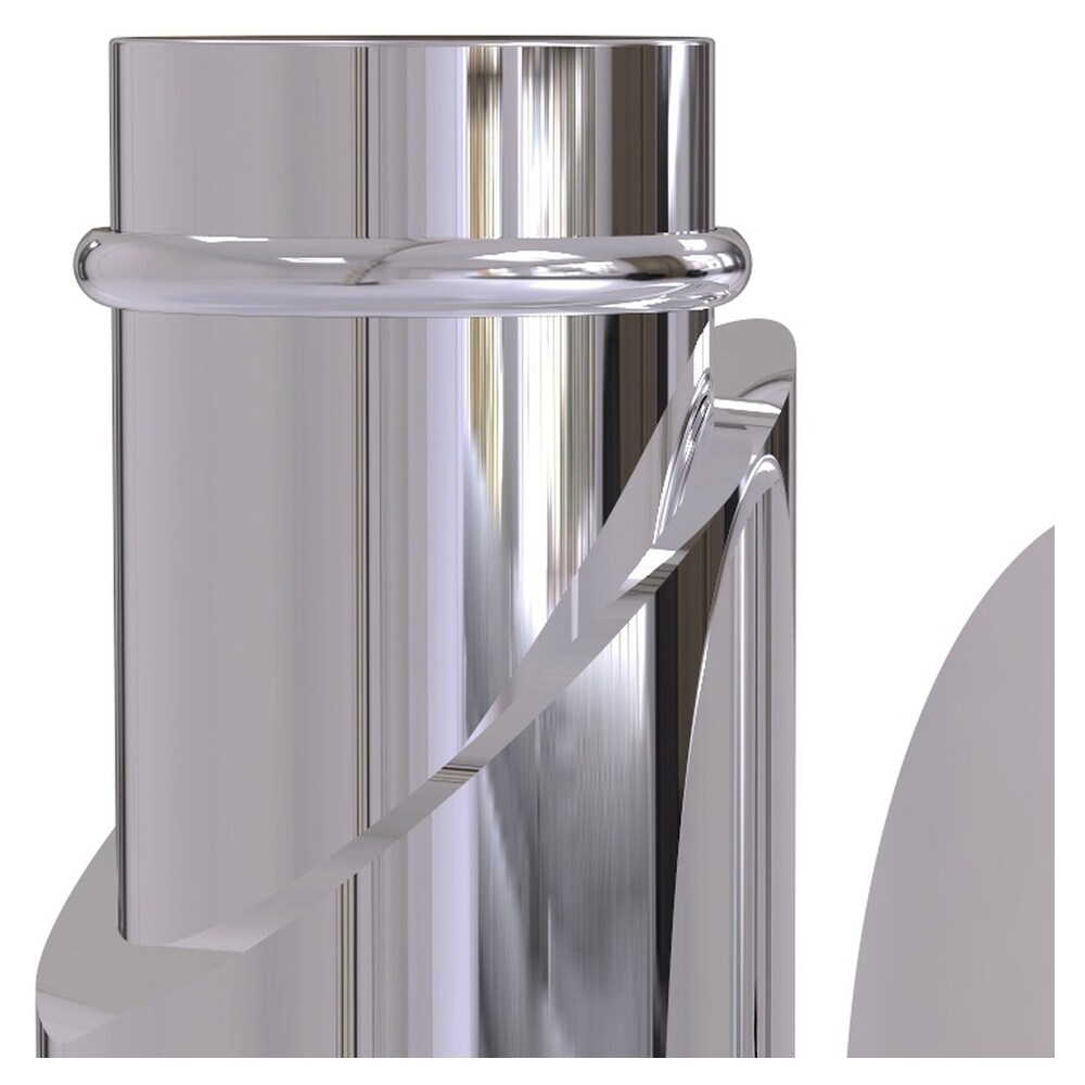 Gancho para toalla de montaje en pared de una sola percha en cromo pulido Tribecca de Brass Tribecca TR-20A-PC