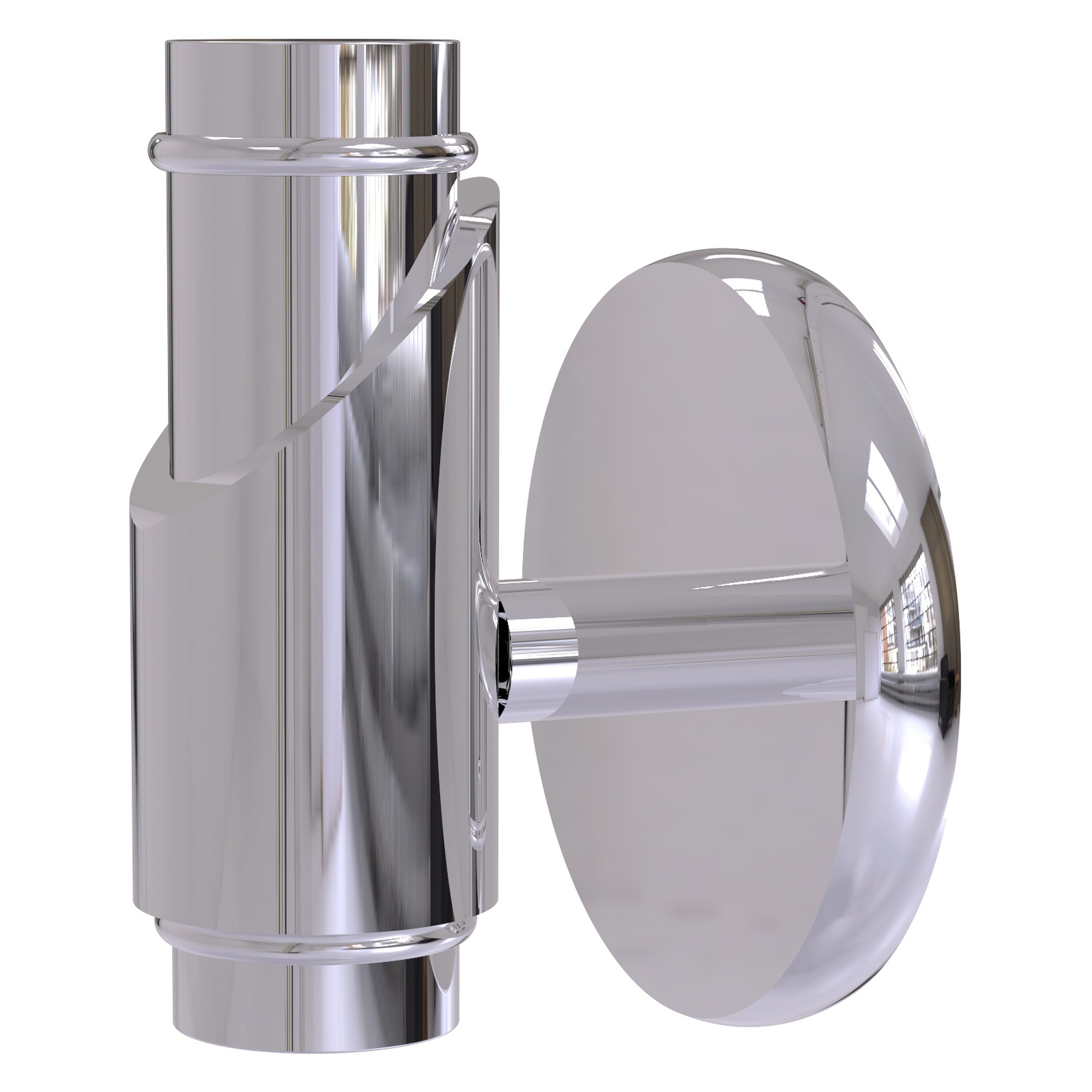 Gancho para toalla de montaje en pared de una sola percha en cromo pulido Tribecca de Brass Tribecca TR-20A-PC