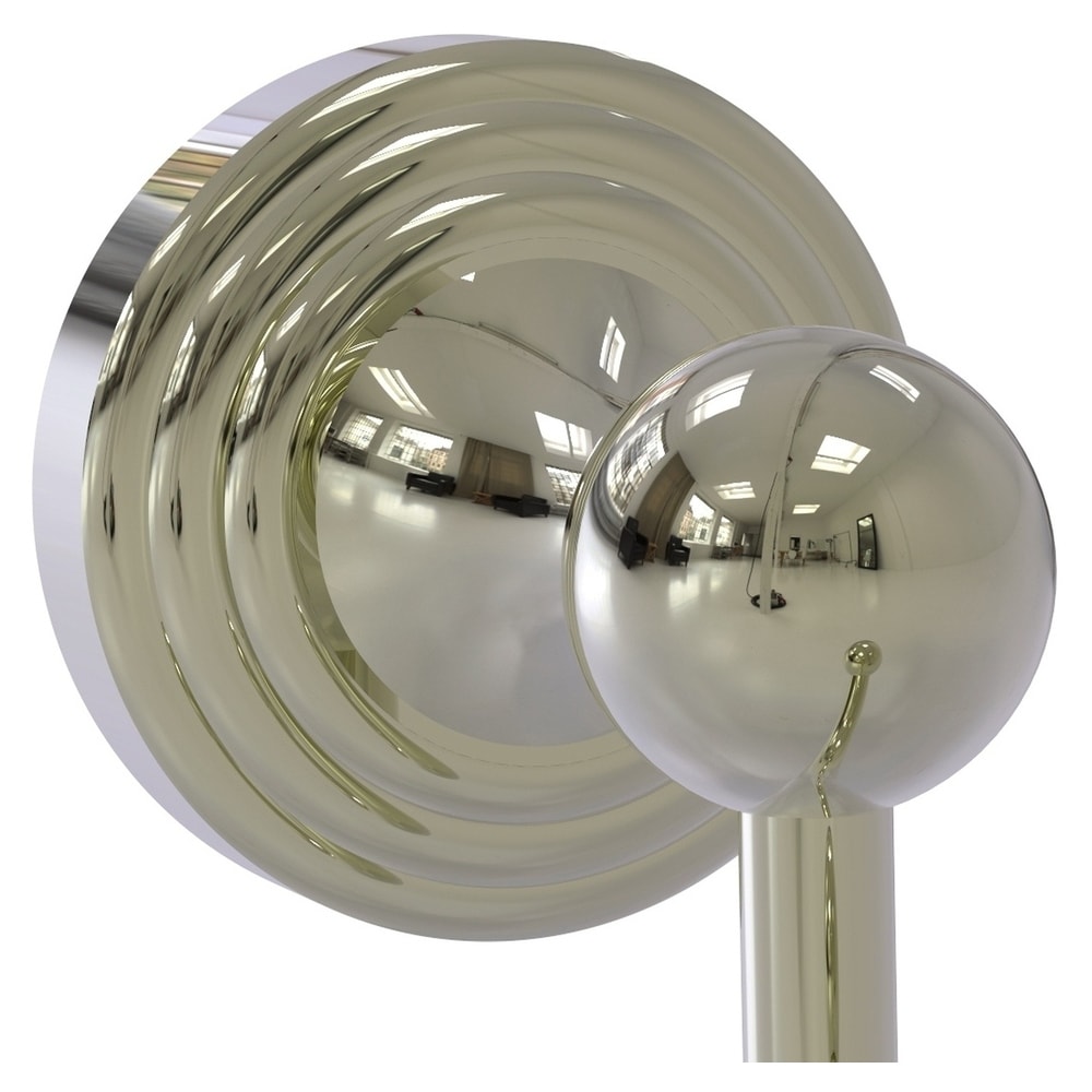 Gancho para toalla de pared sencillo en níquel pulido de Allied Brass Sag Harbor