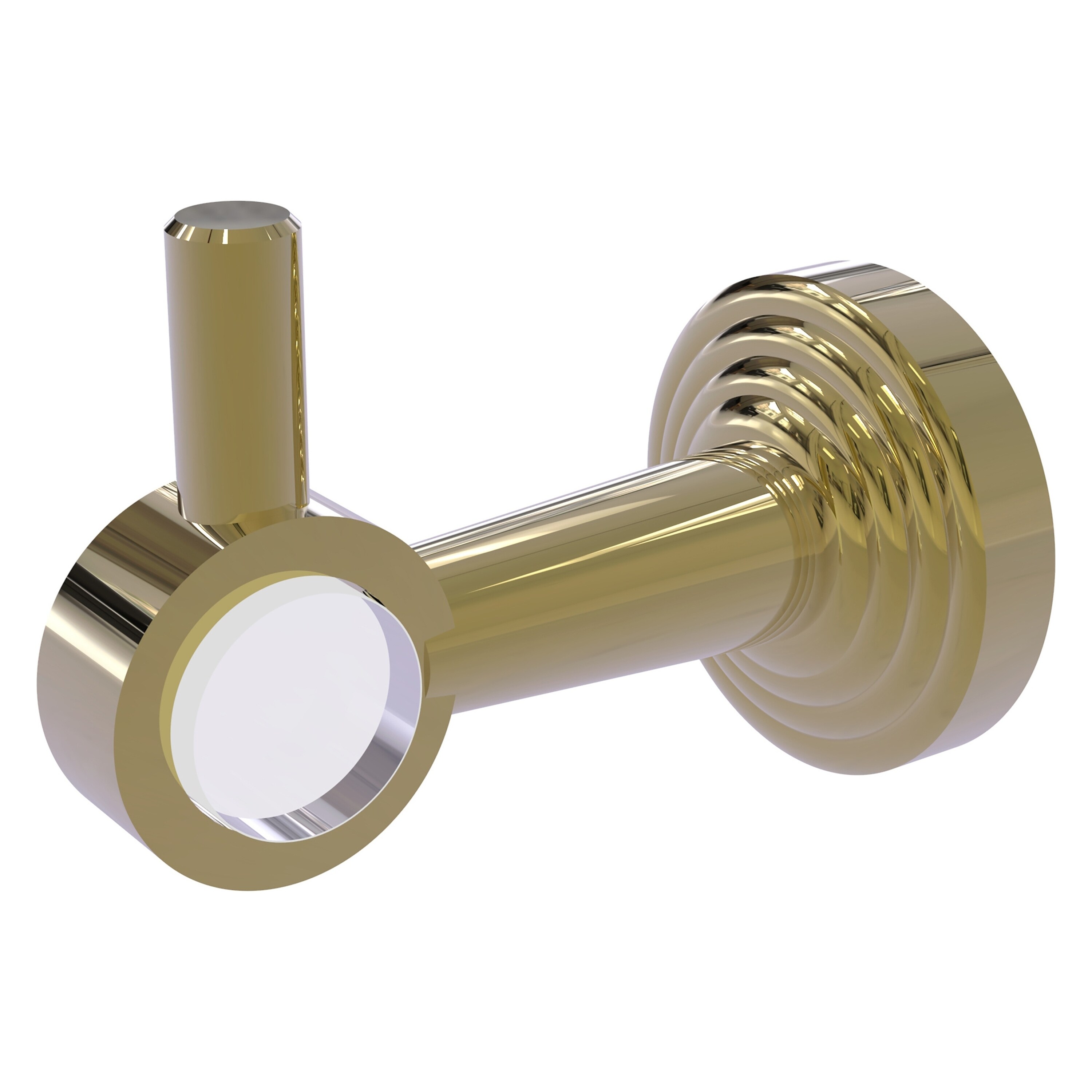 Gancho para toalla de montaje en pared de latón sin barnizar de Allied Brass Pacific Beach