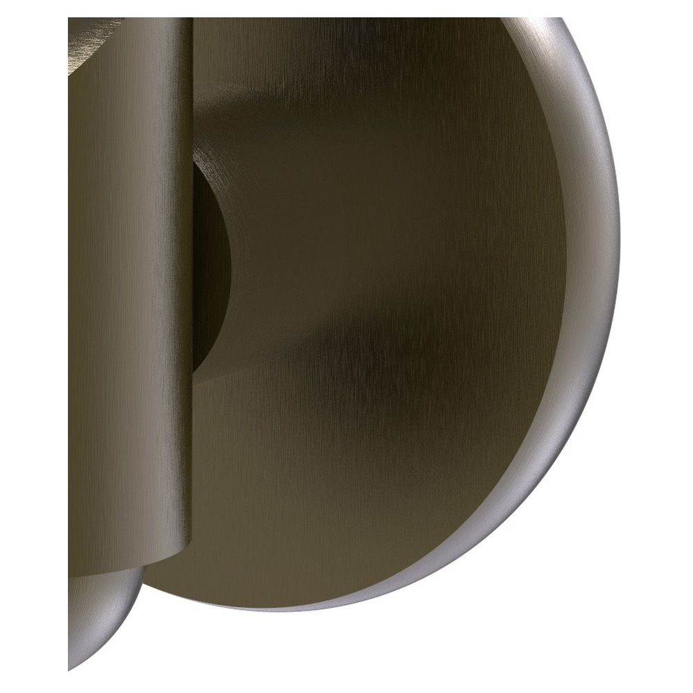 Colgador de toalla de pared individual estilo antiguo en latón bruñido Soho de Allied Brass