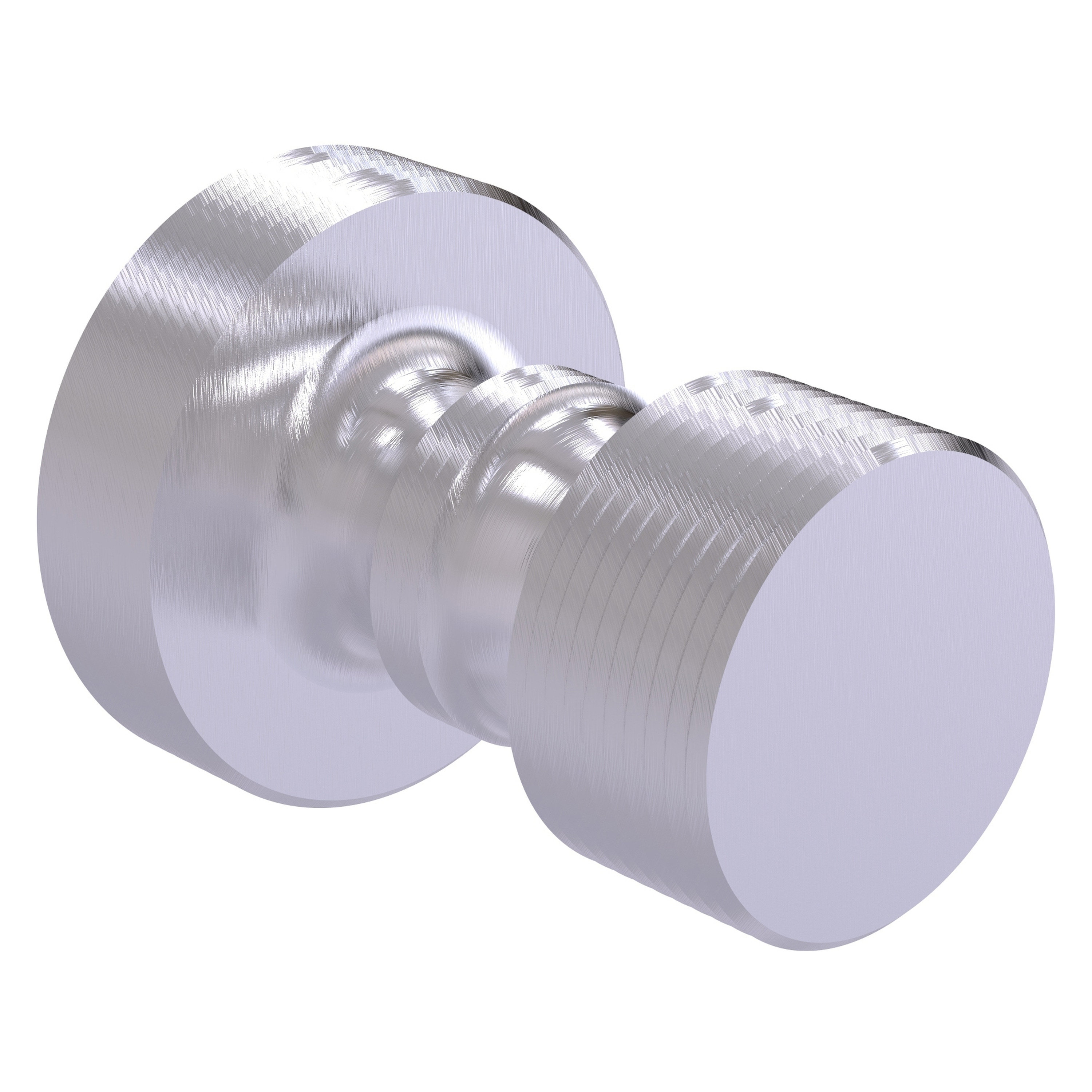 Gancho de Toalla Montado en Pared de Cromo Satinado de Allied Brass Foxtrot de una Sola Percha - FT-20-SCH