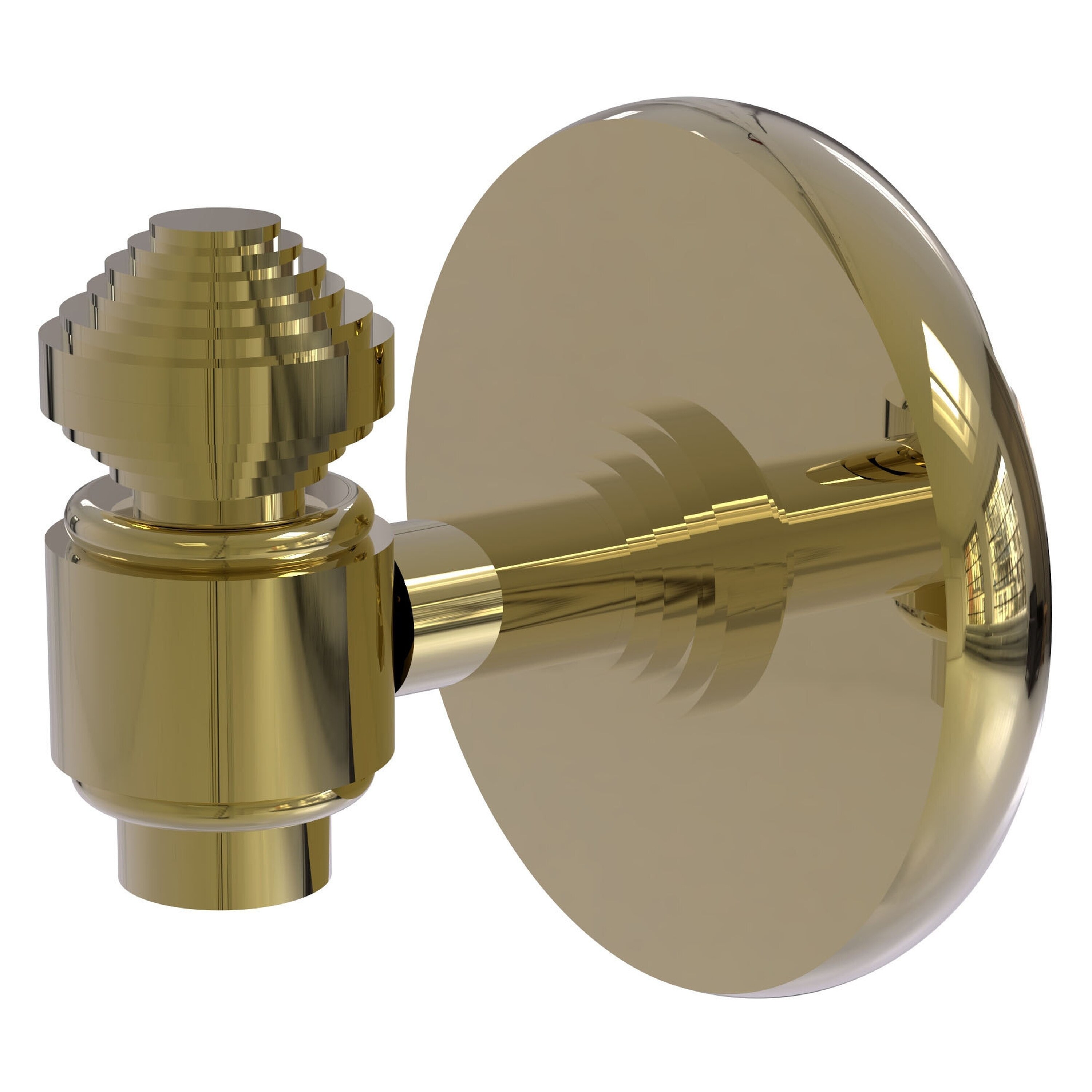 Gancho de Toalla de Montaje en Pared de Latón sin Barnizar Southbeach de Allied Brass