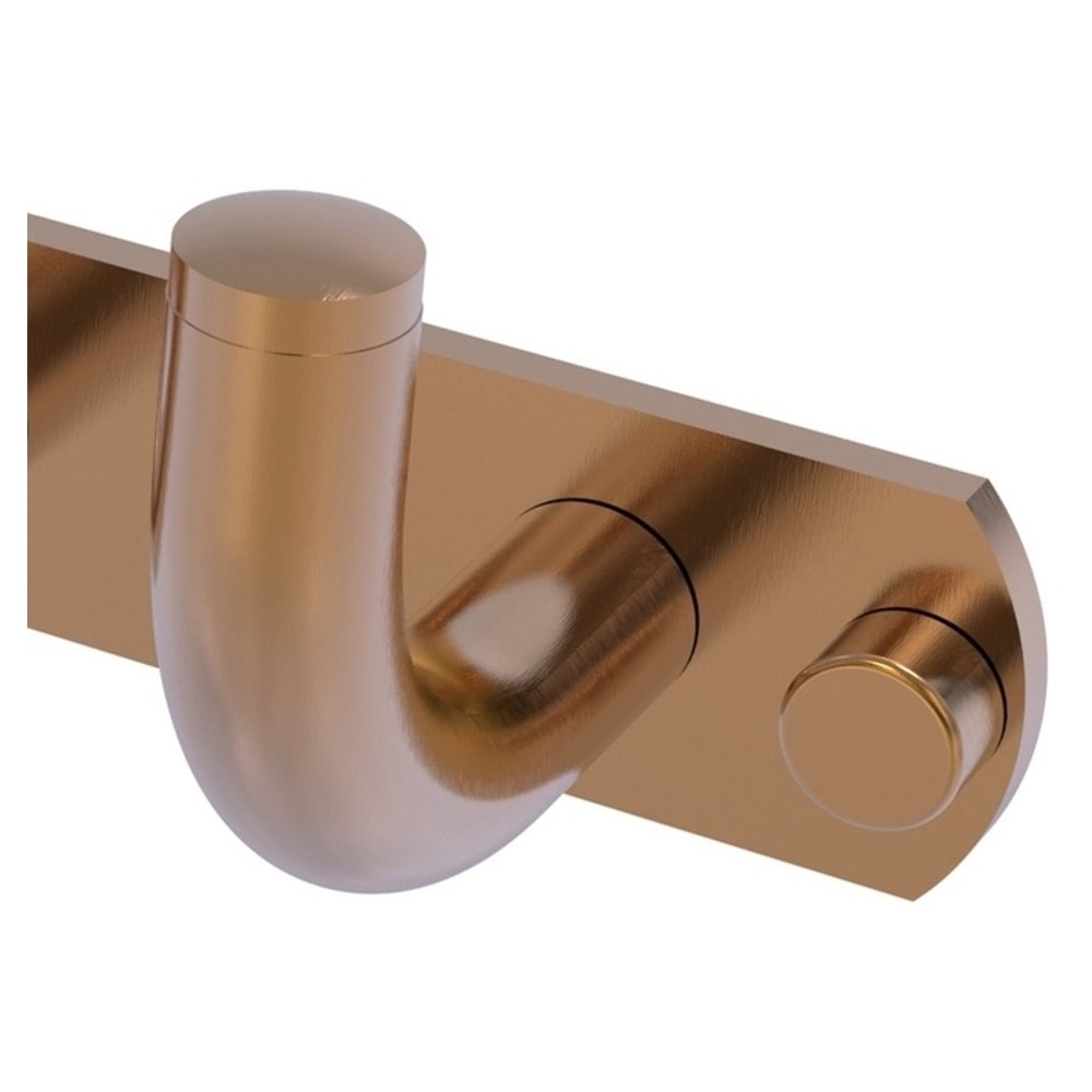 Colgador de Toallas de Pared Allied Brass Remi en Bronce Cepillado con 6 Ganchos - RM-20-6-BBR