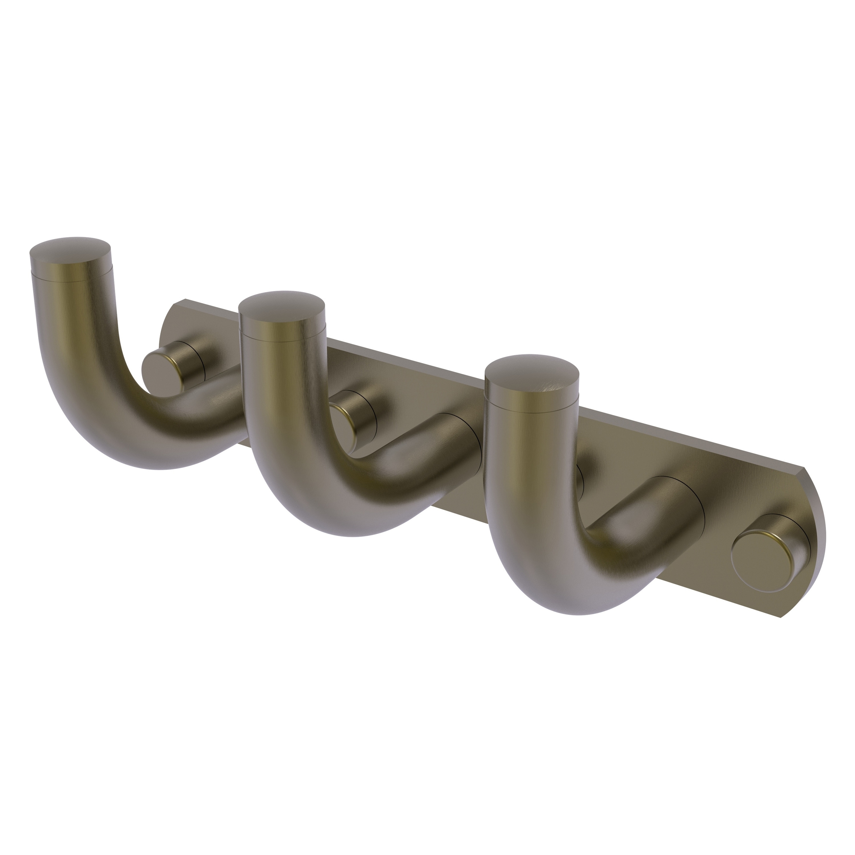 Gancho de Toalla de Pared con Triple Gancho en latón antiguo de la marca Allied Brass Remi