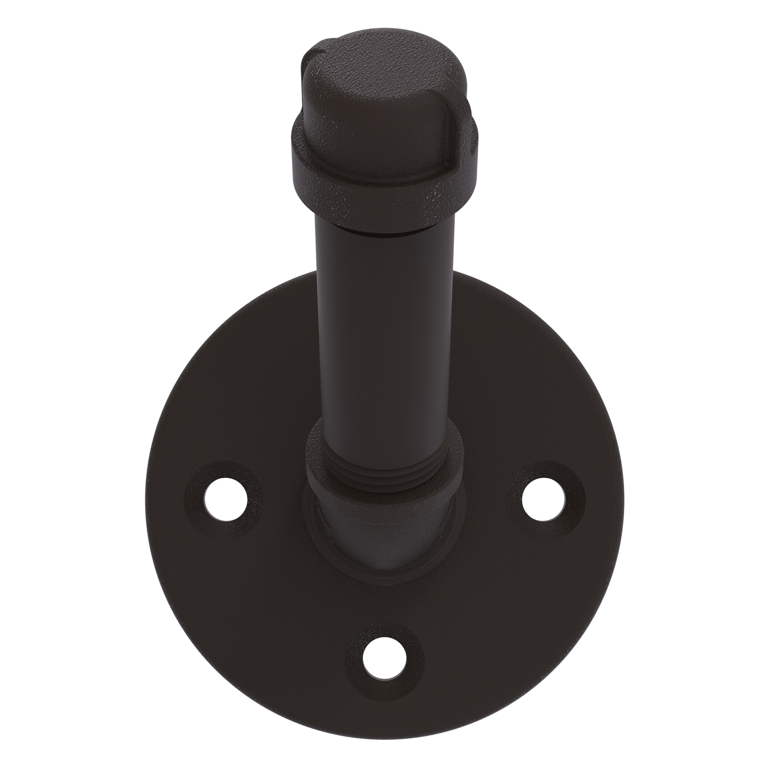 Colgador de Toallas de Pared Pipa de Bronce Frotado con Aceite - Gancho Individual - Color Bronce - P-300-HK-ORB