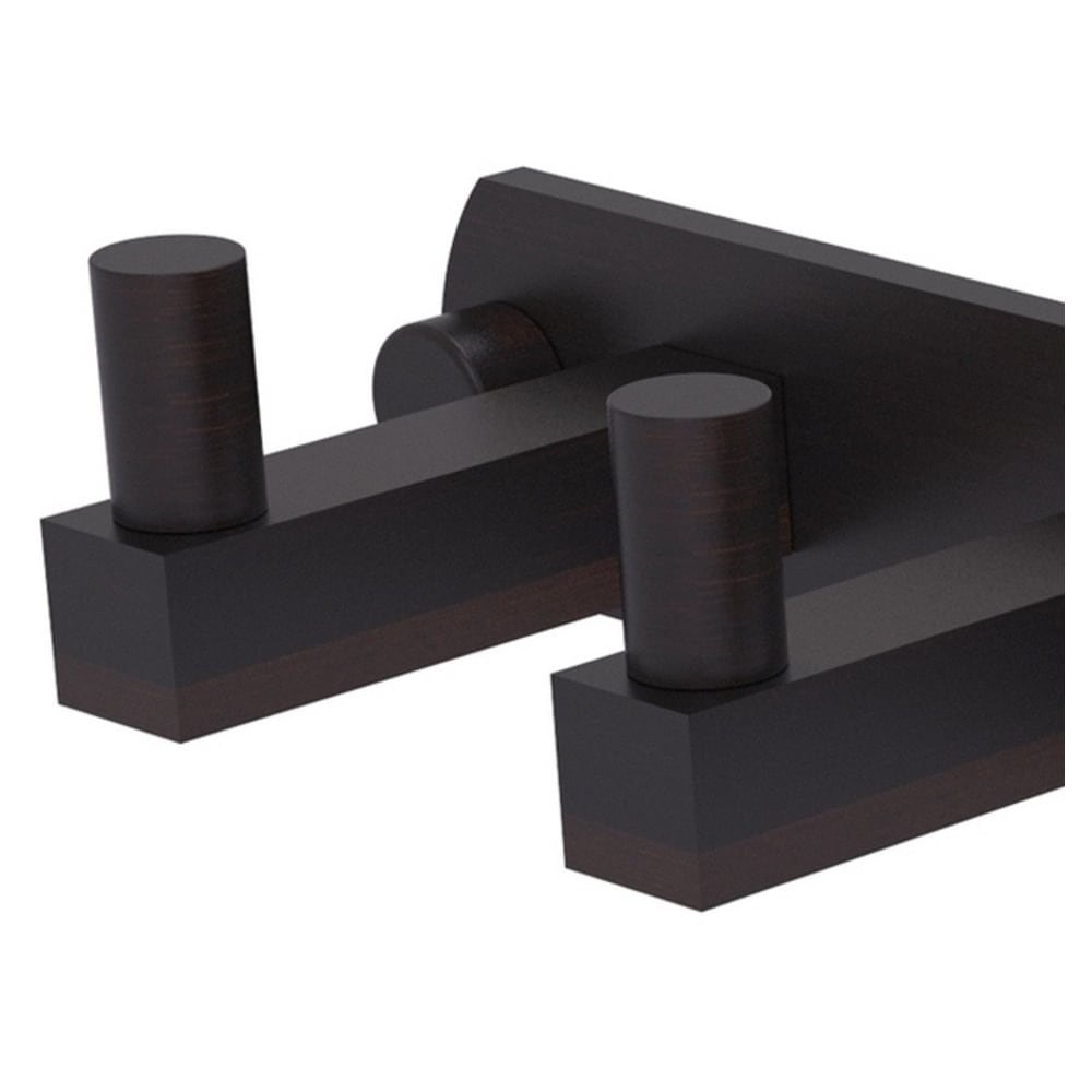 Percha para toallas montada en la pared de 6 ganchos en bronce veneciano Montero.