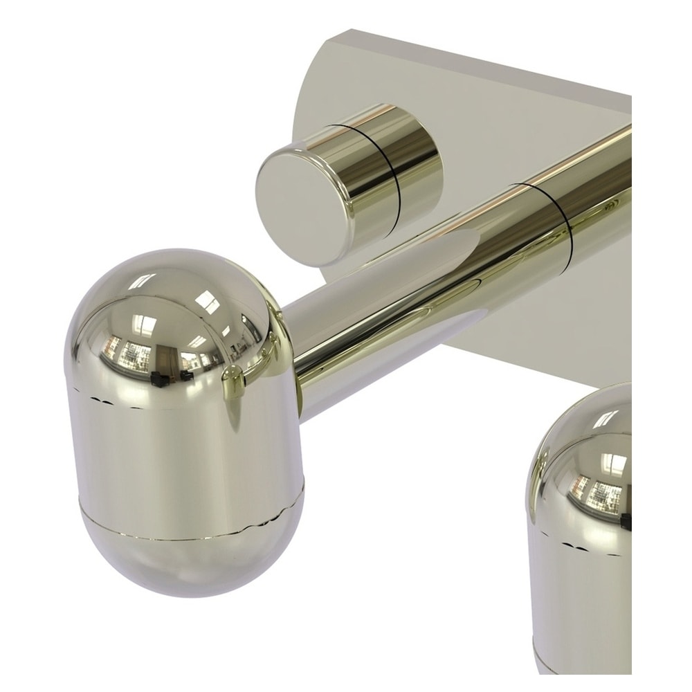 Gancho de Toalla de Pared Triple en Níquel Pulido Tango de Allied Brass TA-20-3-PNI