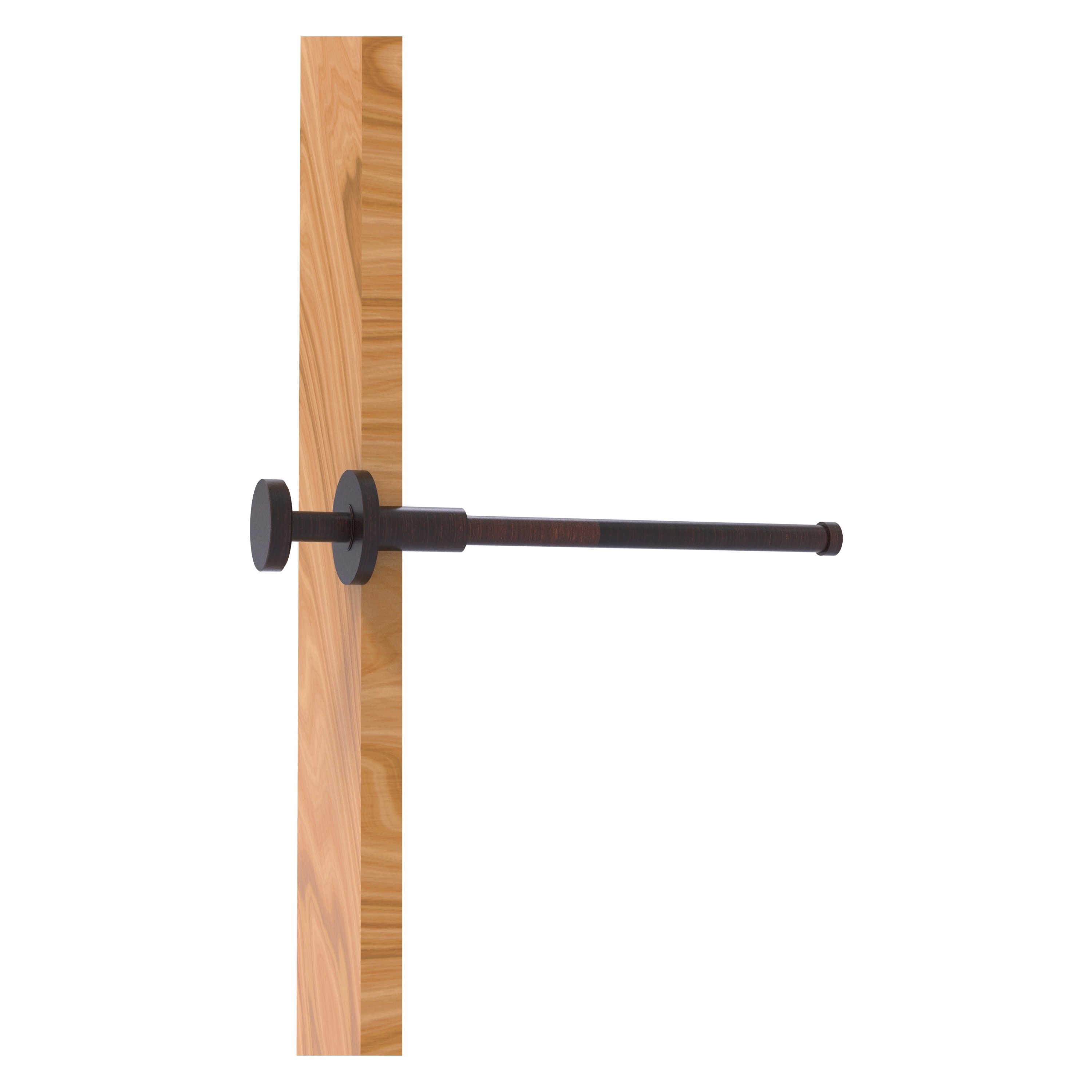Colgador de Toallas de Pared de Bronce Veneciano de Allied Brass Fresno de un Solo Gancho - FR-23-VB