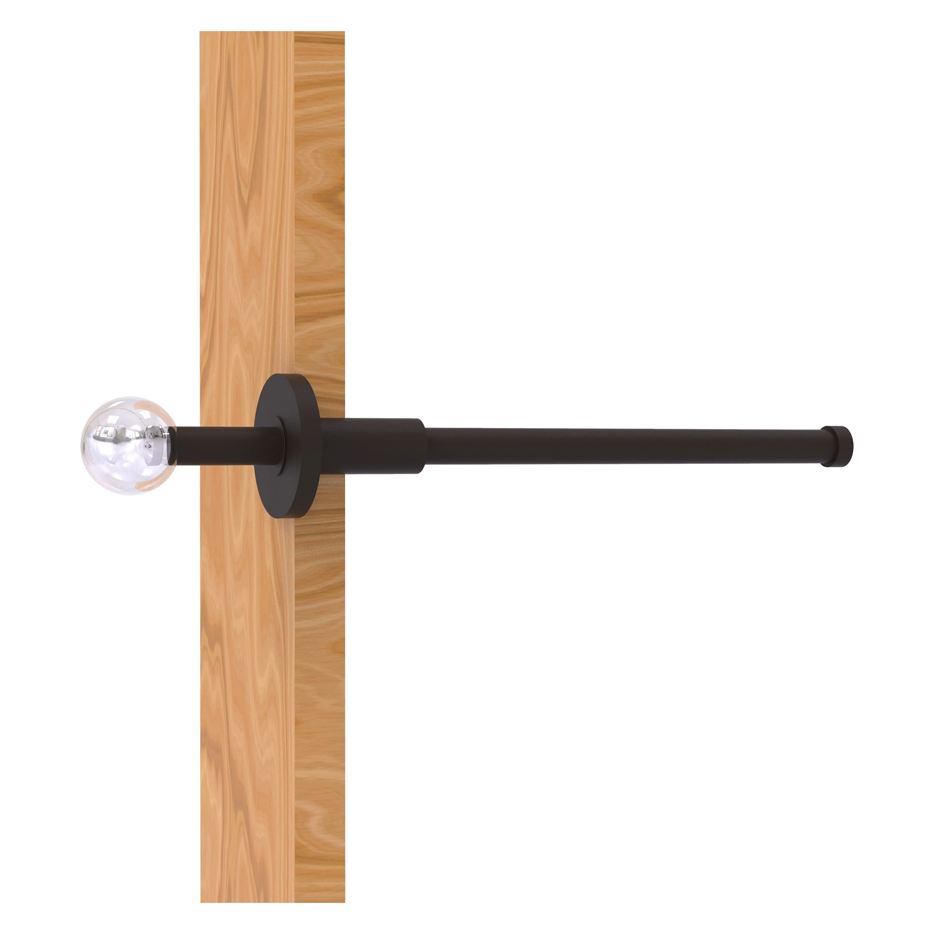Colgador de Toallas de Montaje en Pared Individual en Bronce Aceitado con Gancho - Clearview CV-23-ORB