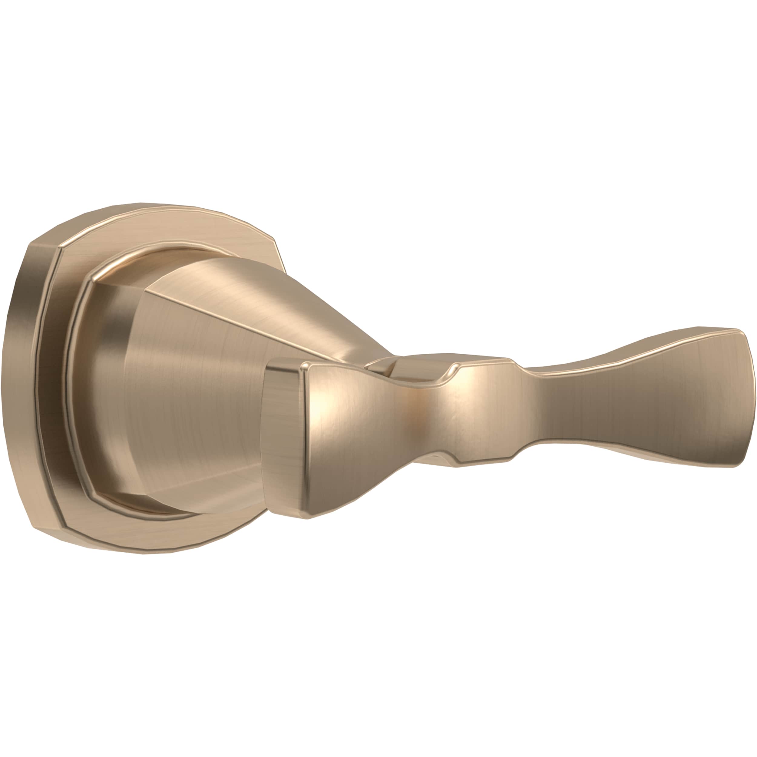 Delta Stryke Bronce Champagne Doble Gancho de Montaje en Pared para Toallas 77638-CZ