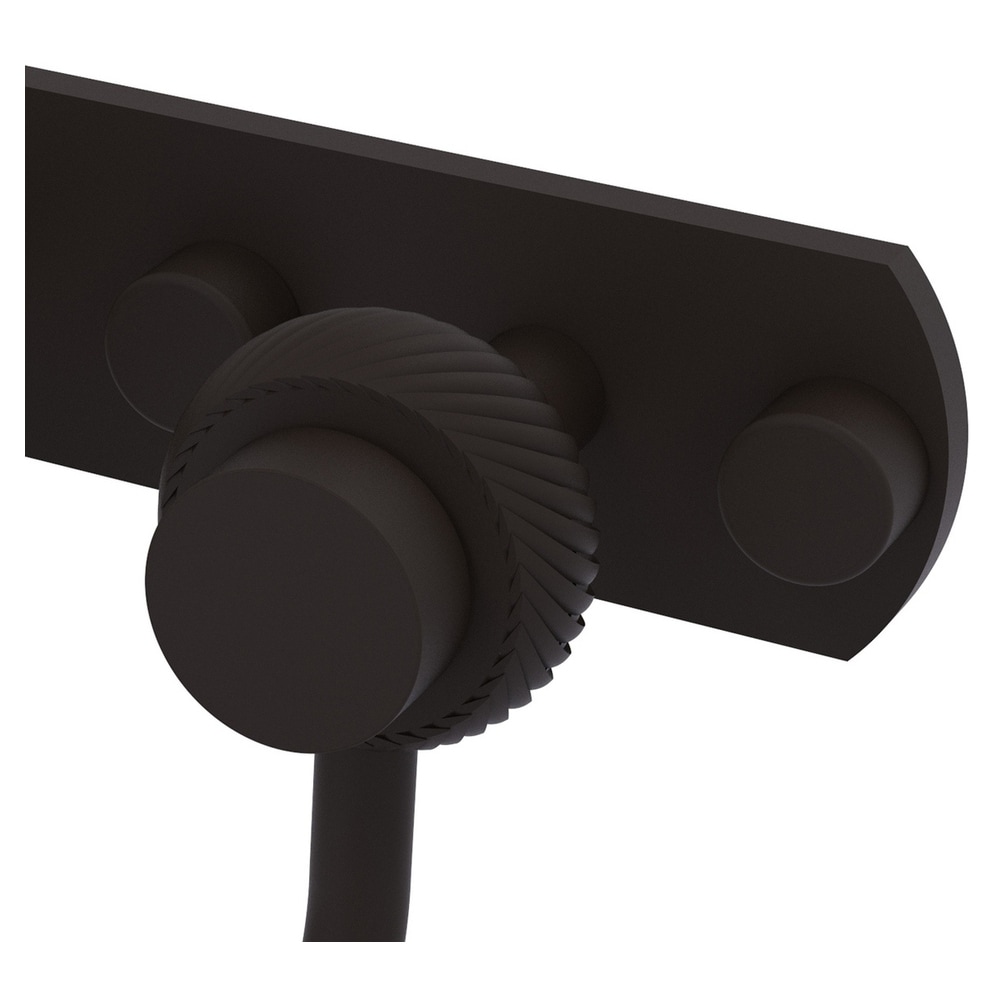 Gancho de Toalla de Montaje en Pared Triple de Bronce Aceitado de Mercurio de Latón Aliado 920T-3-ORB