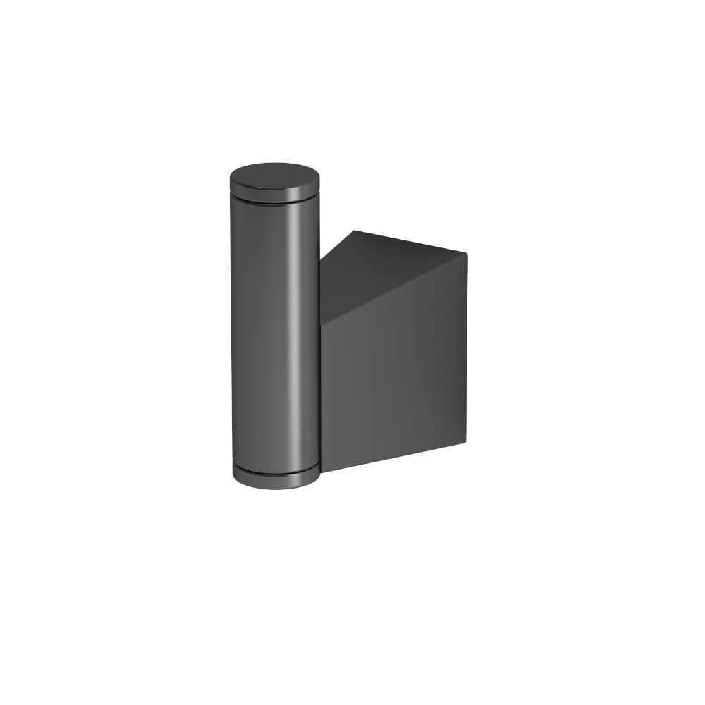 Percha de Toalla de Pared Gatco Bleu Negro Mate de un Solo Gancho 4715MX