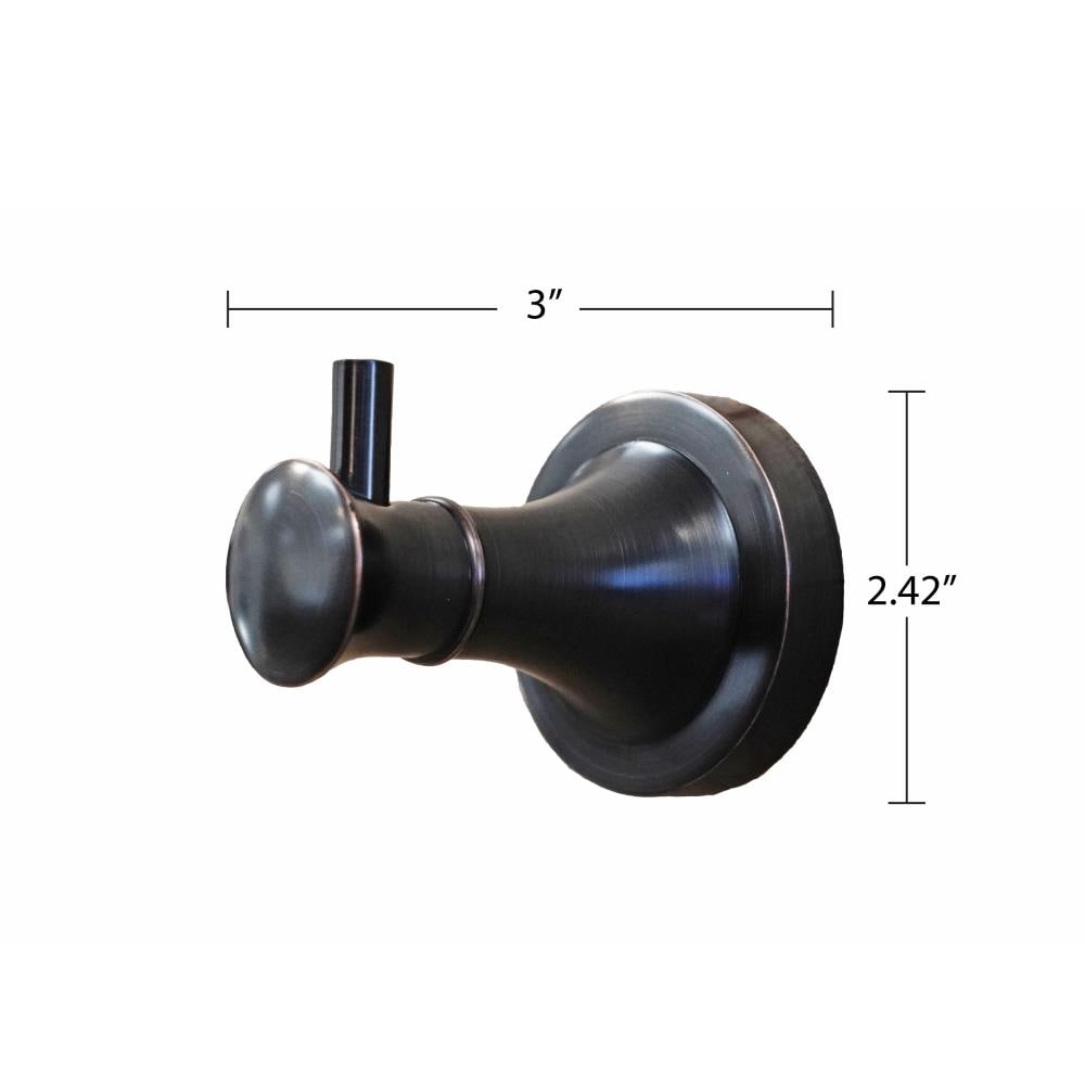 Percha para toallas montada en la pared de un solo gancho de bronce aceitado en Londres Dyconn Faucet