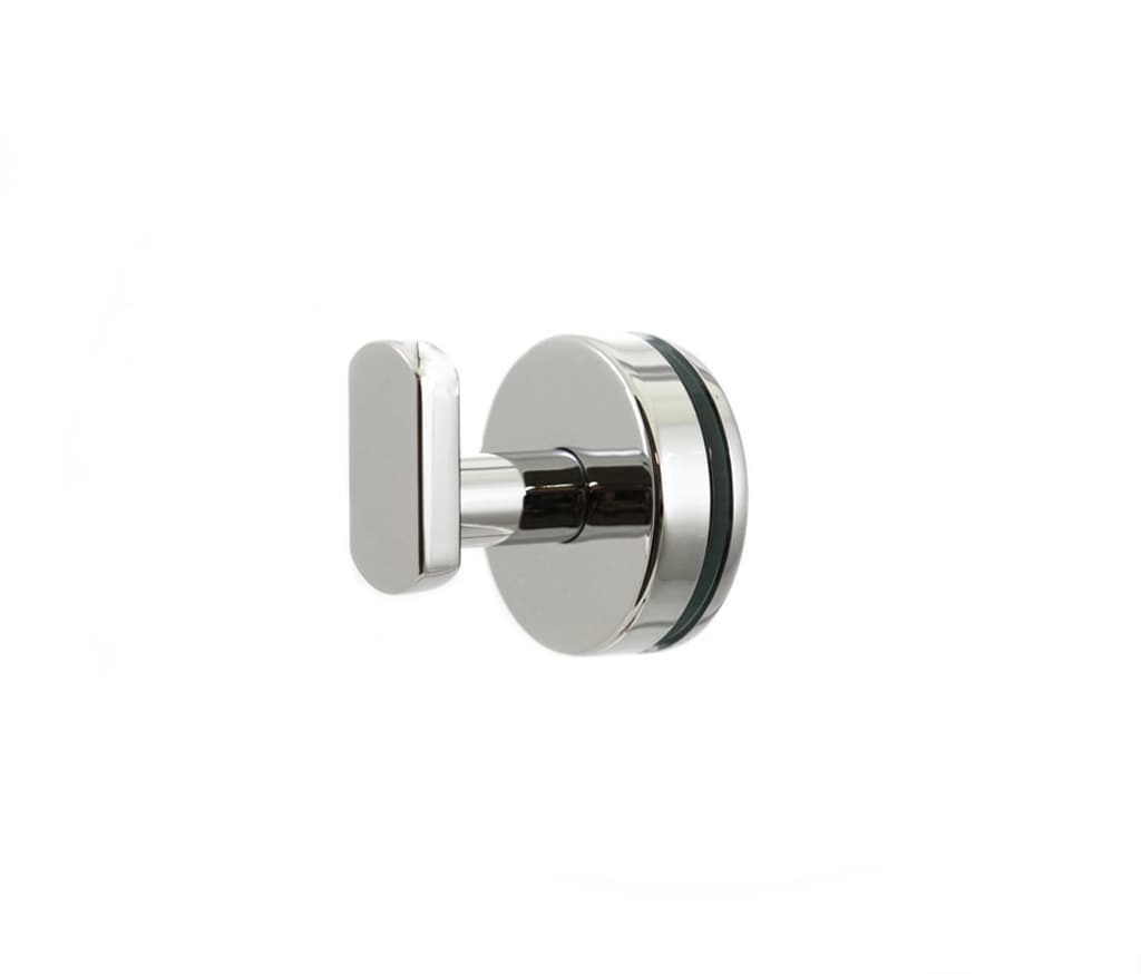 Gancho para toallas de pared individual cromado pulido Anello de Accesorios de Baño Preferidos