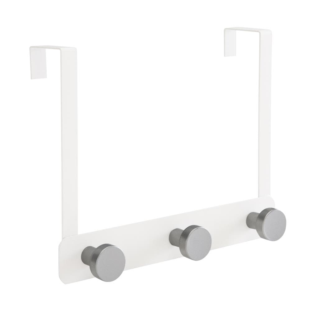 Gancho Triple Blanco Elle Decor para Toallas Sobre la Puerta