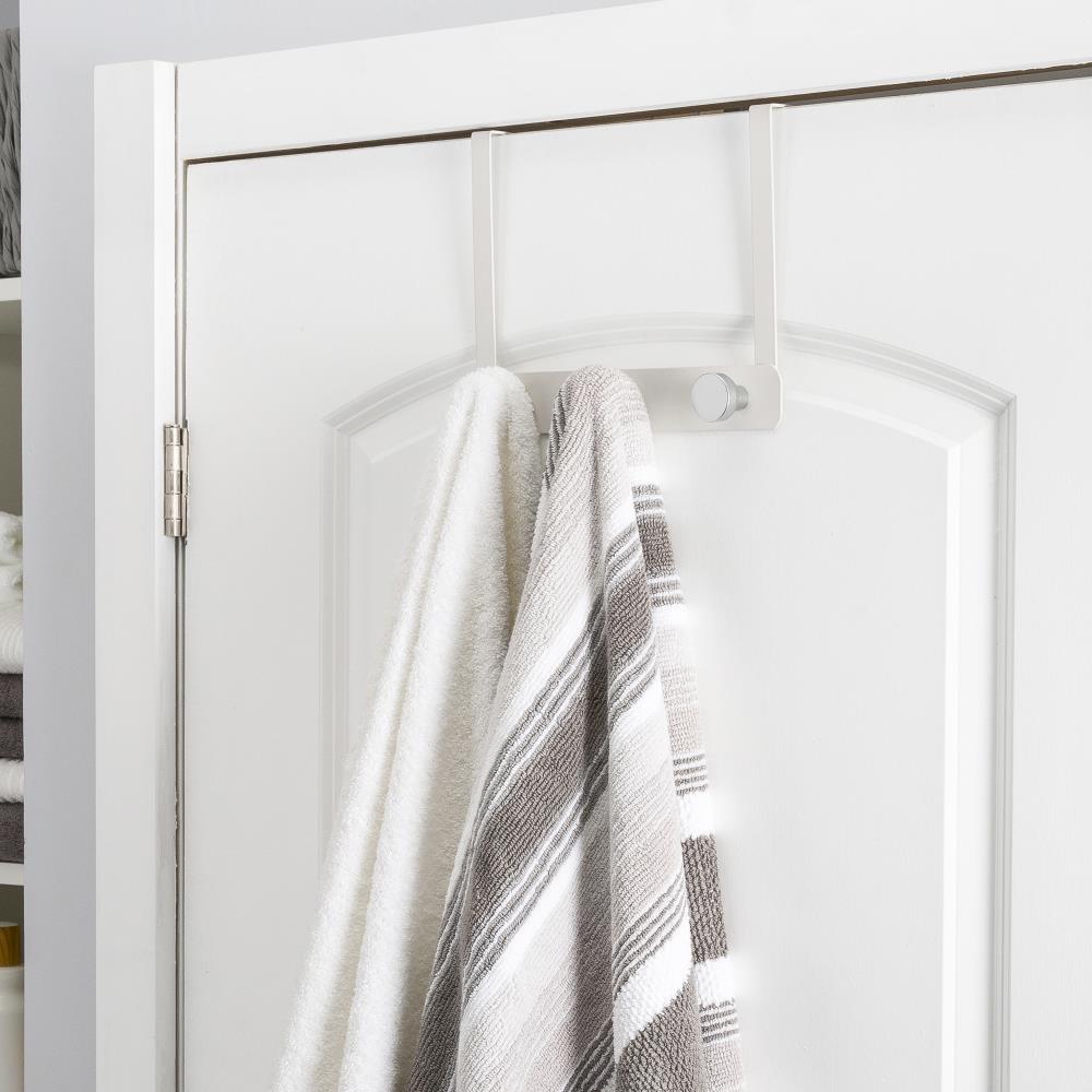 Gancho Triple Blanco Elle Decor para Toallas Sobre la Puerta