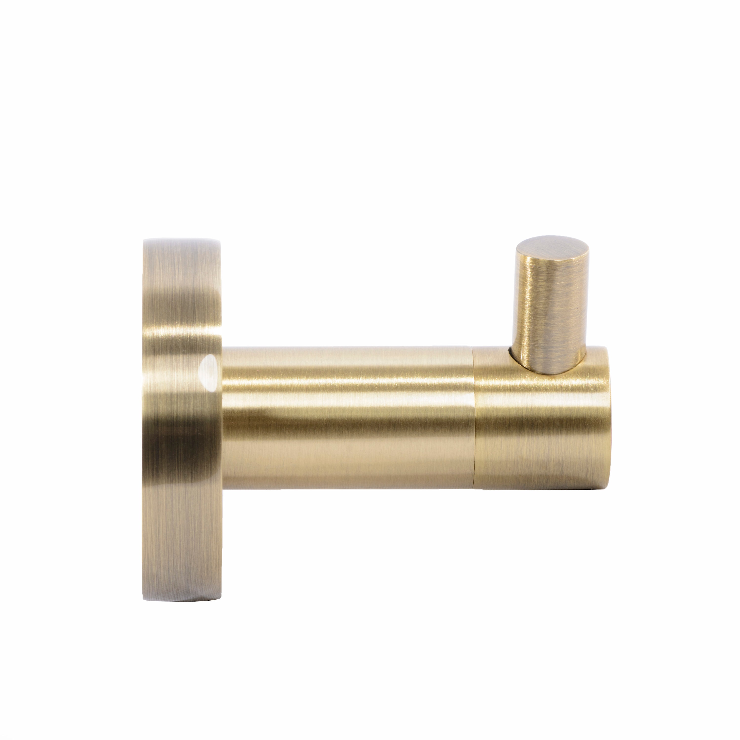 Percha de Baño de Pared con Gancho Sencillo en Bronce Italia Venezia VE2704BZ